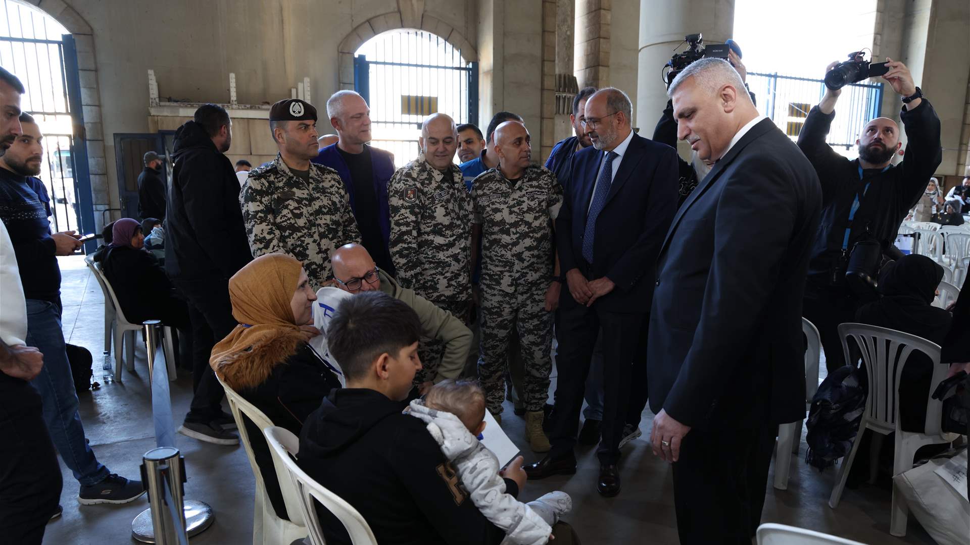 الأمن العام باشر المرحلة 12 من العودة المنظمة للنازحين السوريين 