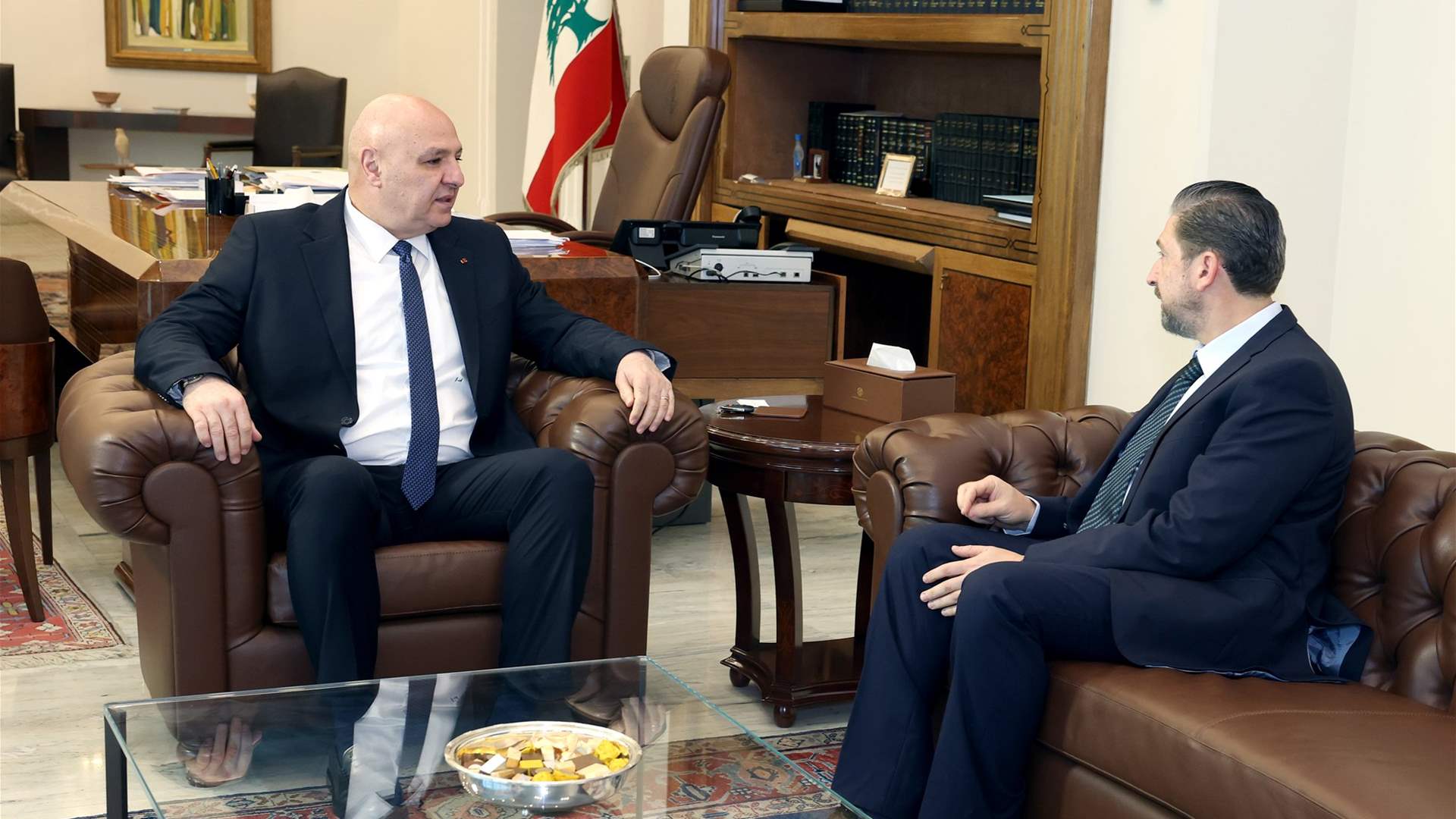 النائب فيصل كرامي أبدى دعمه لخطوة رئيس الجمهورية في ملف التفاوض واطّلع من الرئيس عون على التطورات ونتائج الاجتماعات الأخيرة إضافة إلى الأوضاع العامة في لبنان