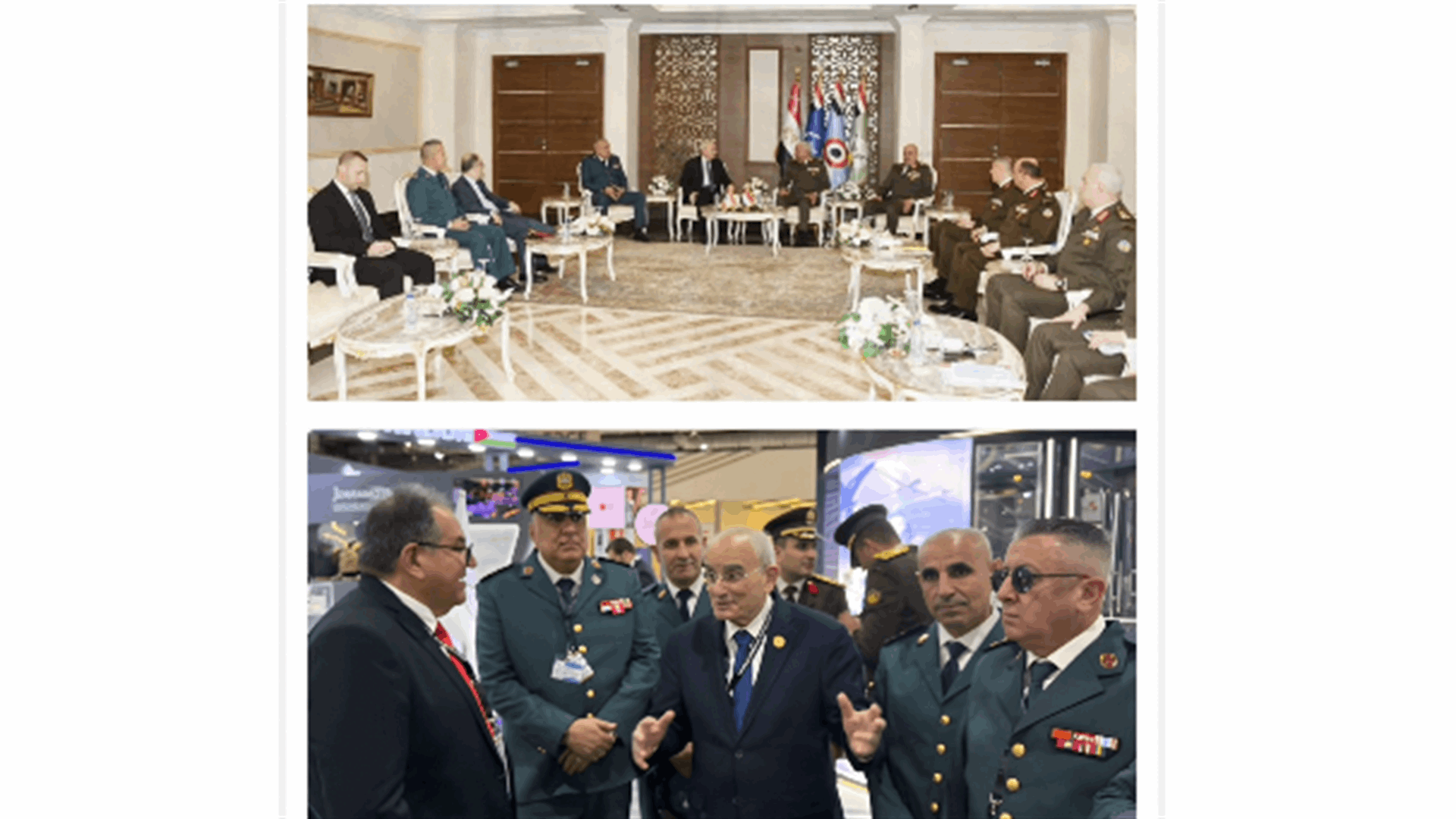 وزير الدفاع عاد من مصر بعد مشاركته في معرض EDEX-2025