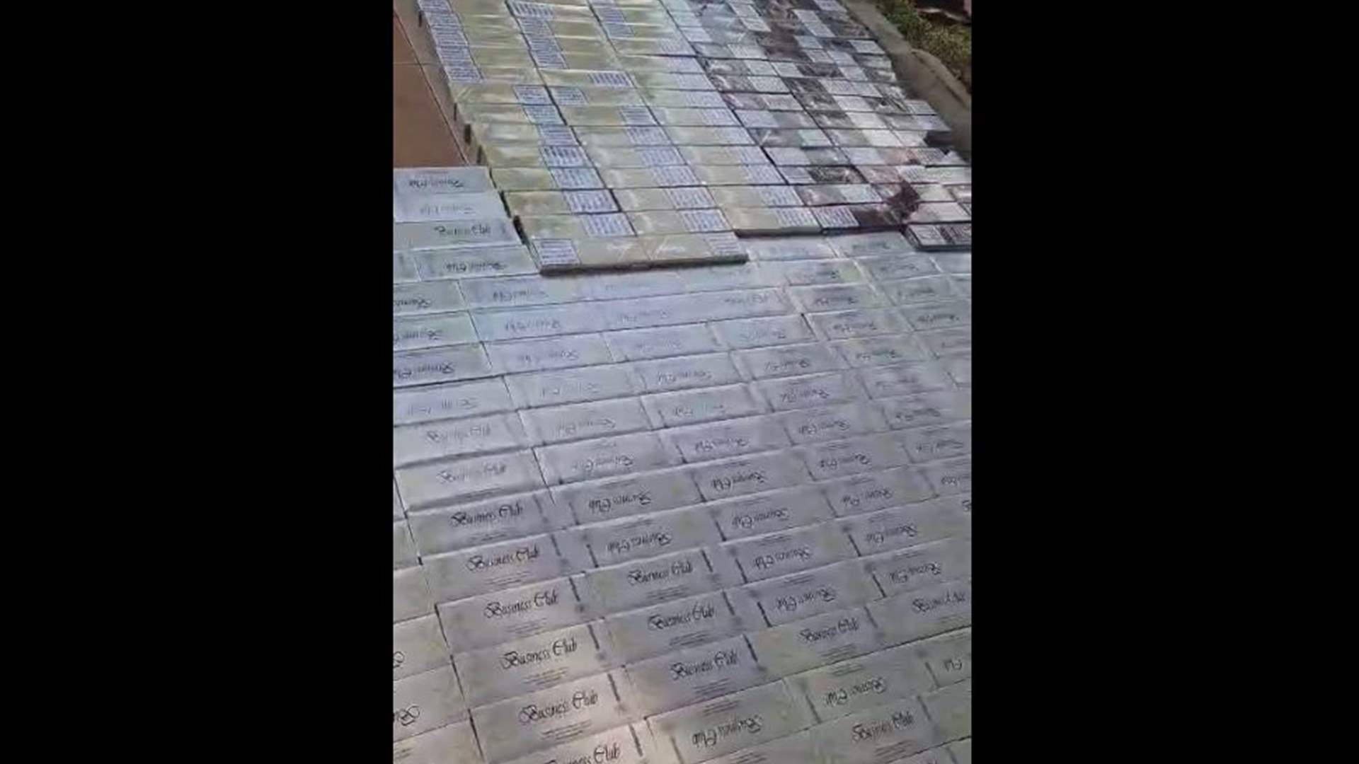 توقيف سيارة... وضبط كمية من الدخان المهرّب