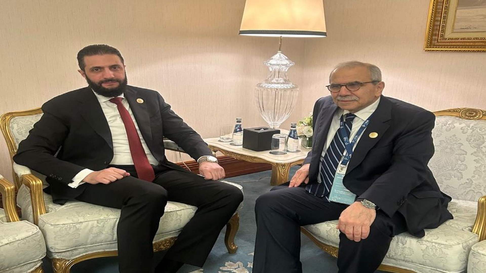 لقاء بين نواف سلام وأحمد الشرع... وهذا ما جرى بحثه 