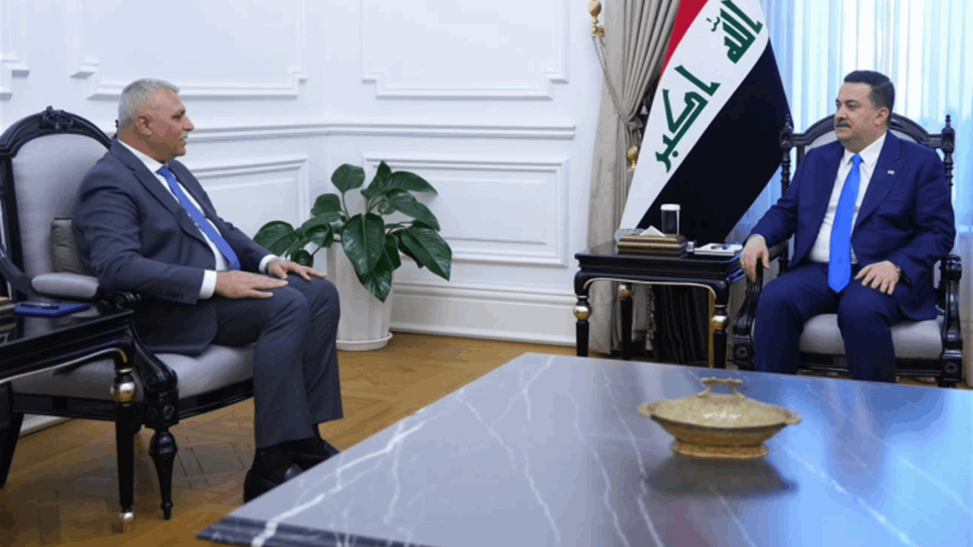 سلسلة لقاءات للواء شقير في بغداد مع كبار المسؤوليين العراقيين تناولت التعاون الامني