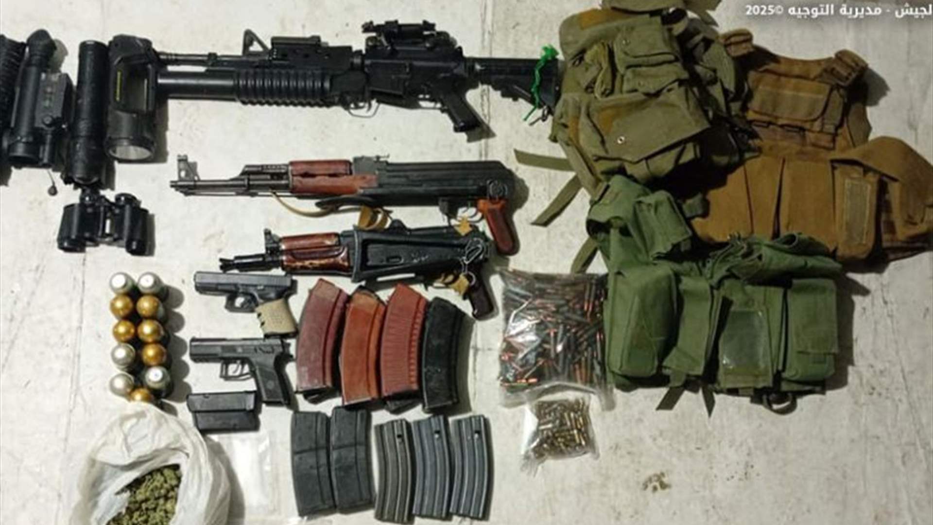 الجيش ينفذ تدابير أمنية واسعة في منطقة الشراونة – بعلبك