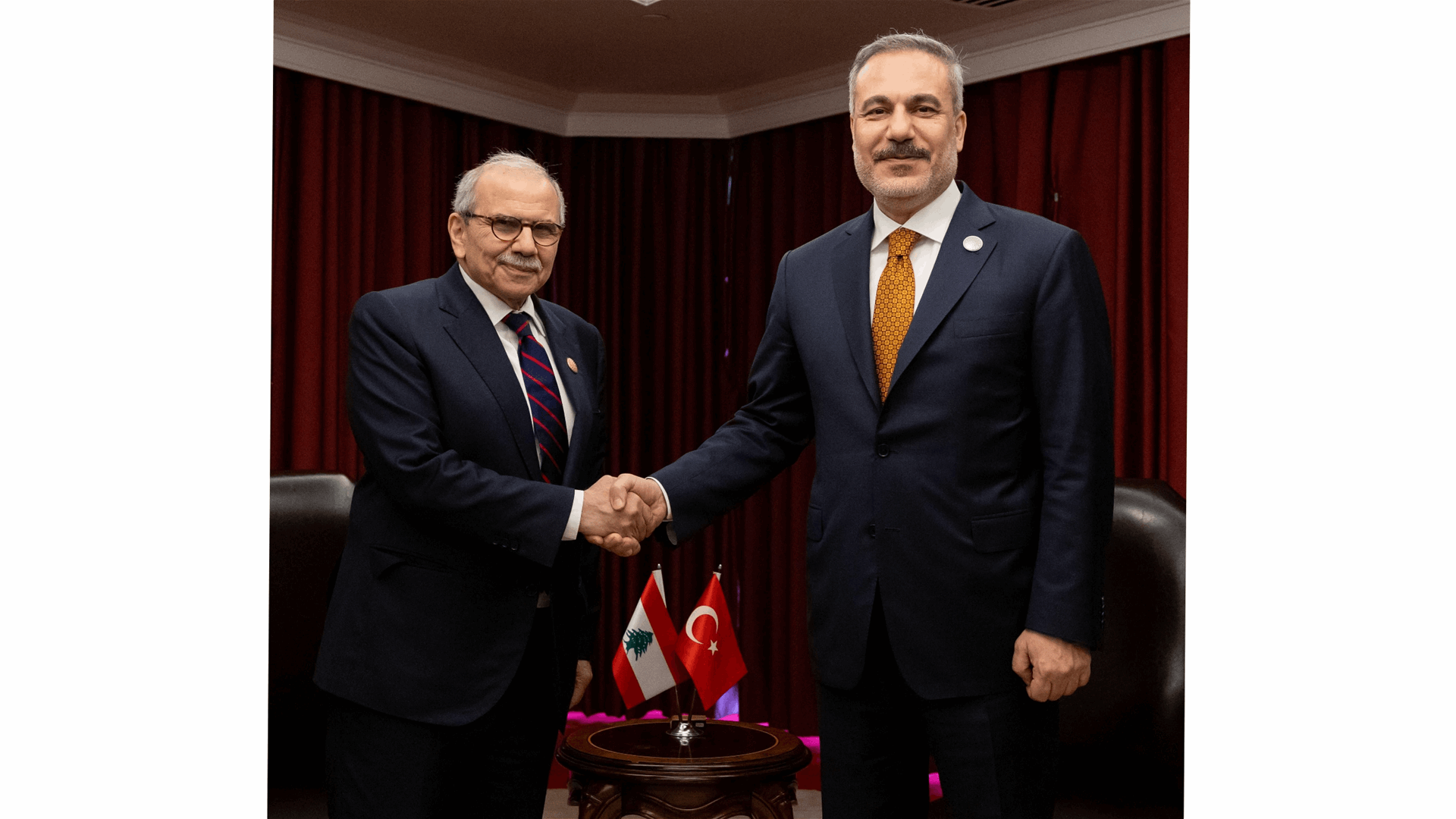 PM Salam, Turkish FM Fidan discuss Lebanon&#39;s situation in Doha