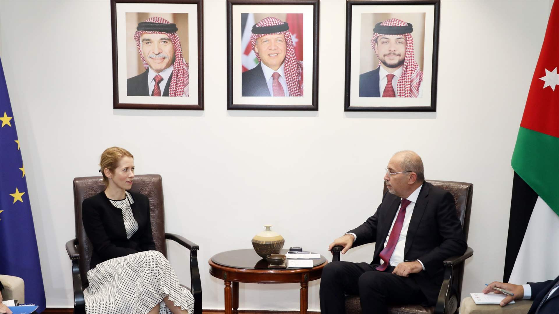 نائب رئيس الوزراء الأردني بحث مع نائبة رئيسة المفوضية الأوروبية سبل تعزيز الشراكة الاستراتيجية