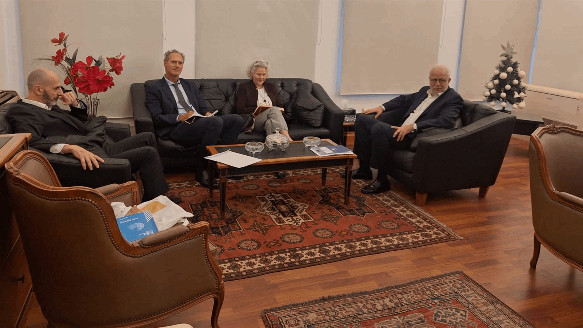 وزير العدل استقبل بعثة الاتحاد الأوروبي لمراقبة الانتخابات