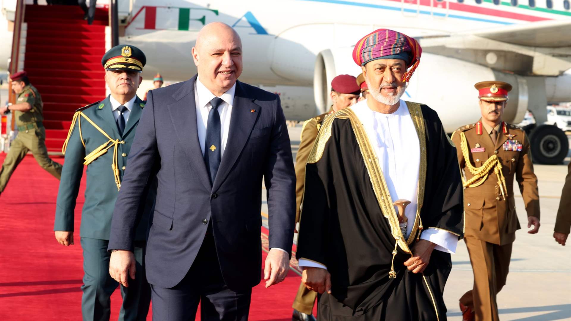 الرئيس عون: زيارتي لسلطنة عمان ستفسح المجال أمام تعزيز التعاون الثنائيّ