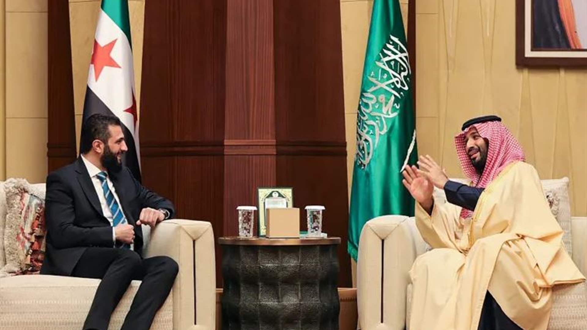 ولي العهد السعودي تلقى اتصالا من الرئيس السوري