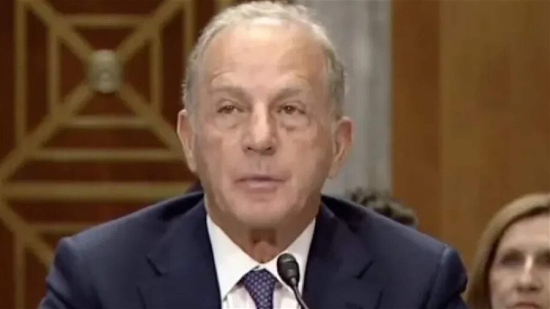 سفير الولايات المتحدة الاميركية لدى لبنان: نعمل على إتمام زيارة قائد الجيش إلى أميركا 