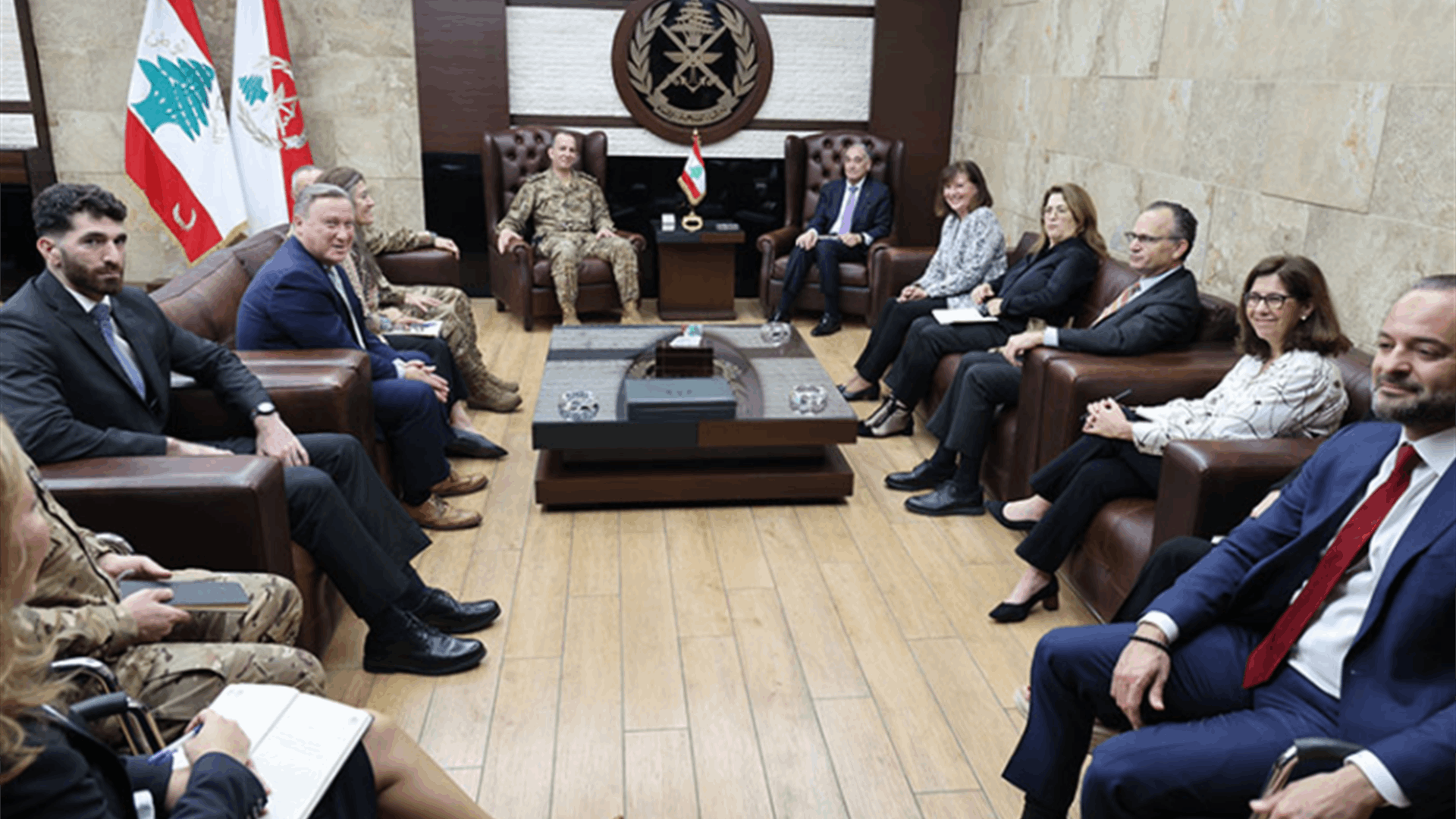 لقاء جمع قائد الجيش بـATFL: بحثٌ في الأوضاع العامة 