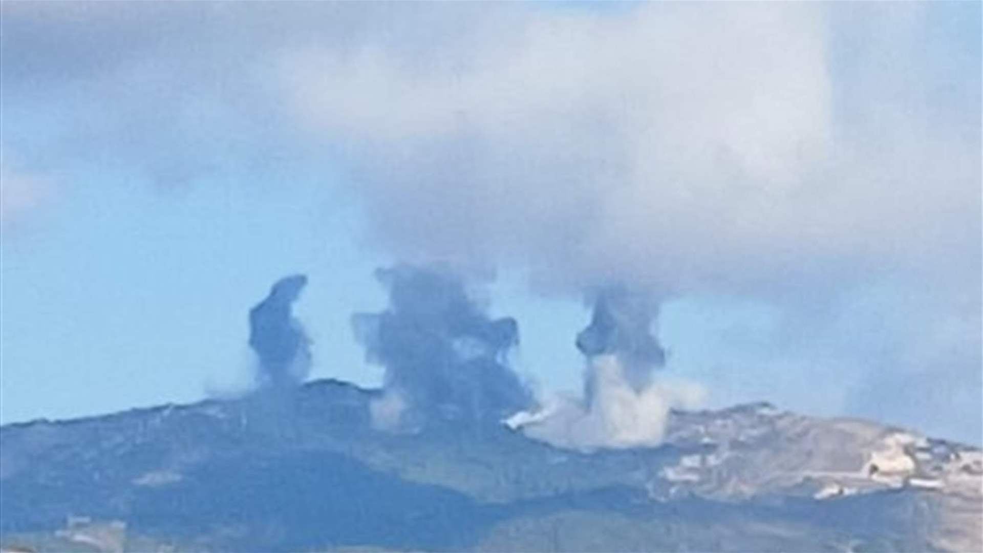 Israeli warplanes strike multiple areas in South Lebanon