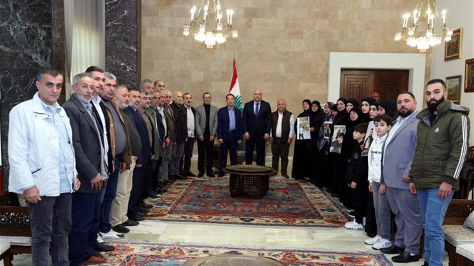 الرئيس عون شدد على أولوية ملف الاسرى في السجون الإسرائيلية: آمل ان نصل الى نتيجة للضغط على إسرائيل للتجاوب مع المطالب