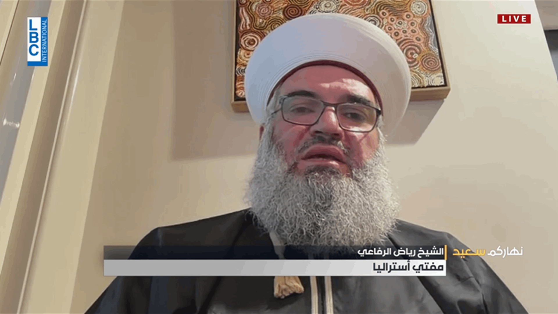 Australia’s grand mufti to LBCI: Bondi Beach attack undermines social cohesion, praises Ahmad al-Ahmad’s heroism