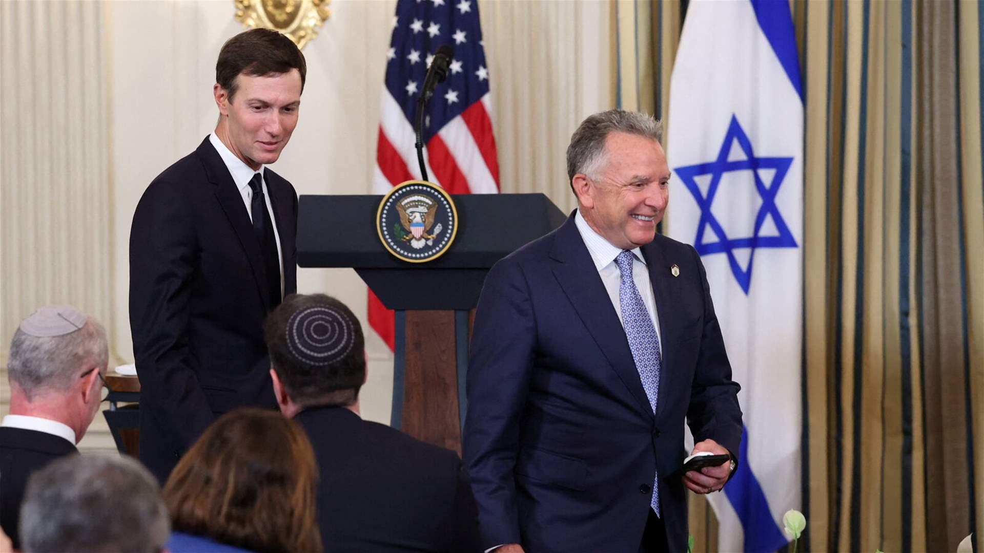 Witkoff, Kushner brief EU foreign ministers on Gaza via video conference, EU official says
