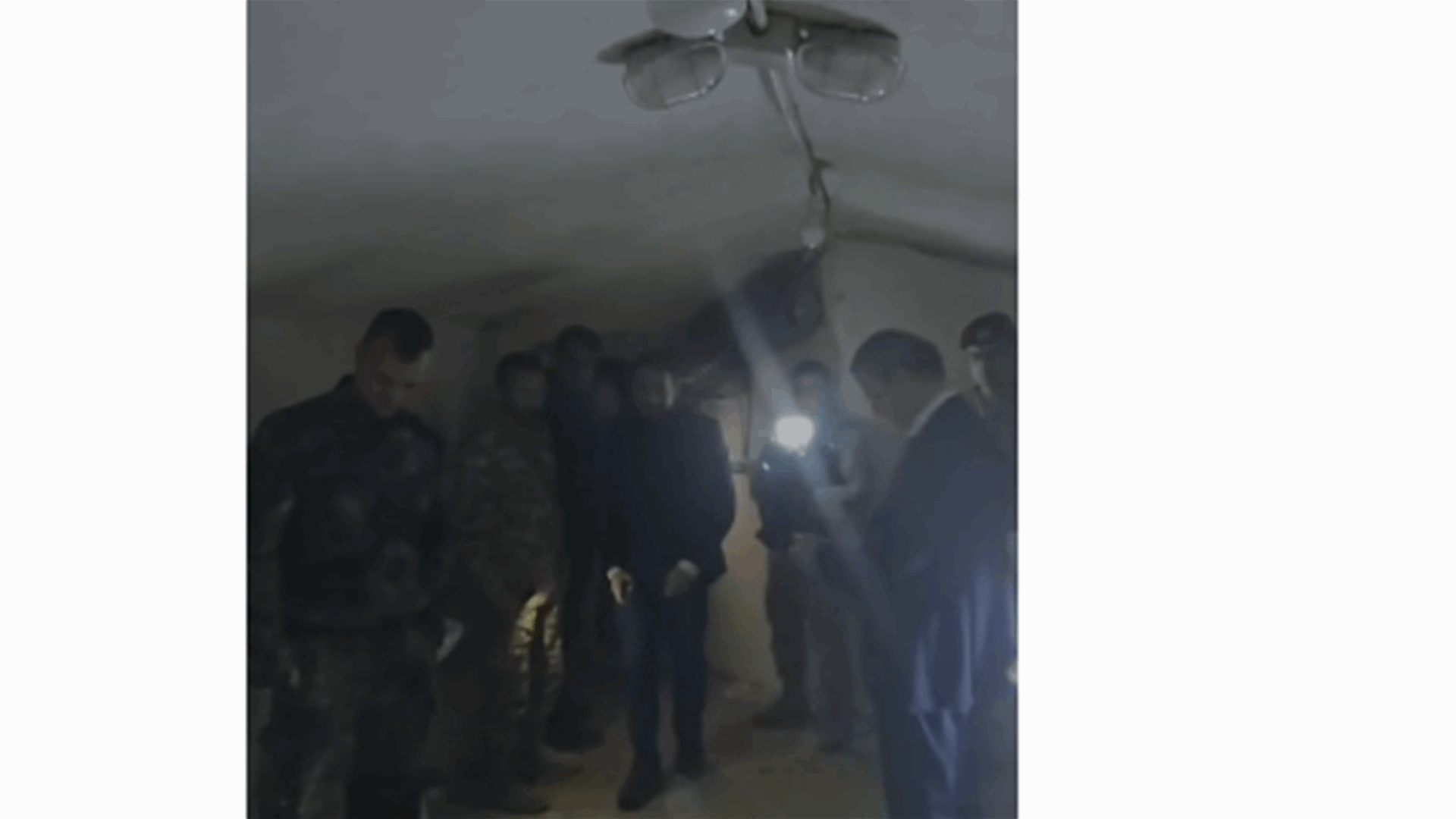 الـ LBCI تحصل على فيديو من داخل النفق الذي دخله الدبلوماسيون مع الجيش في وادي زبقين