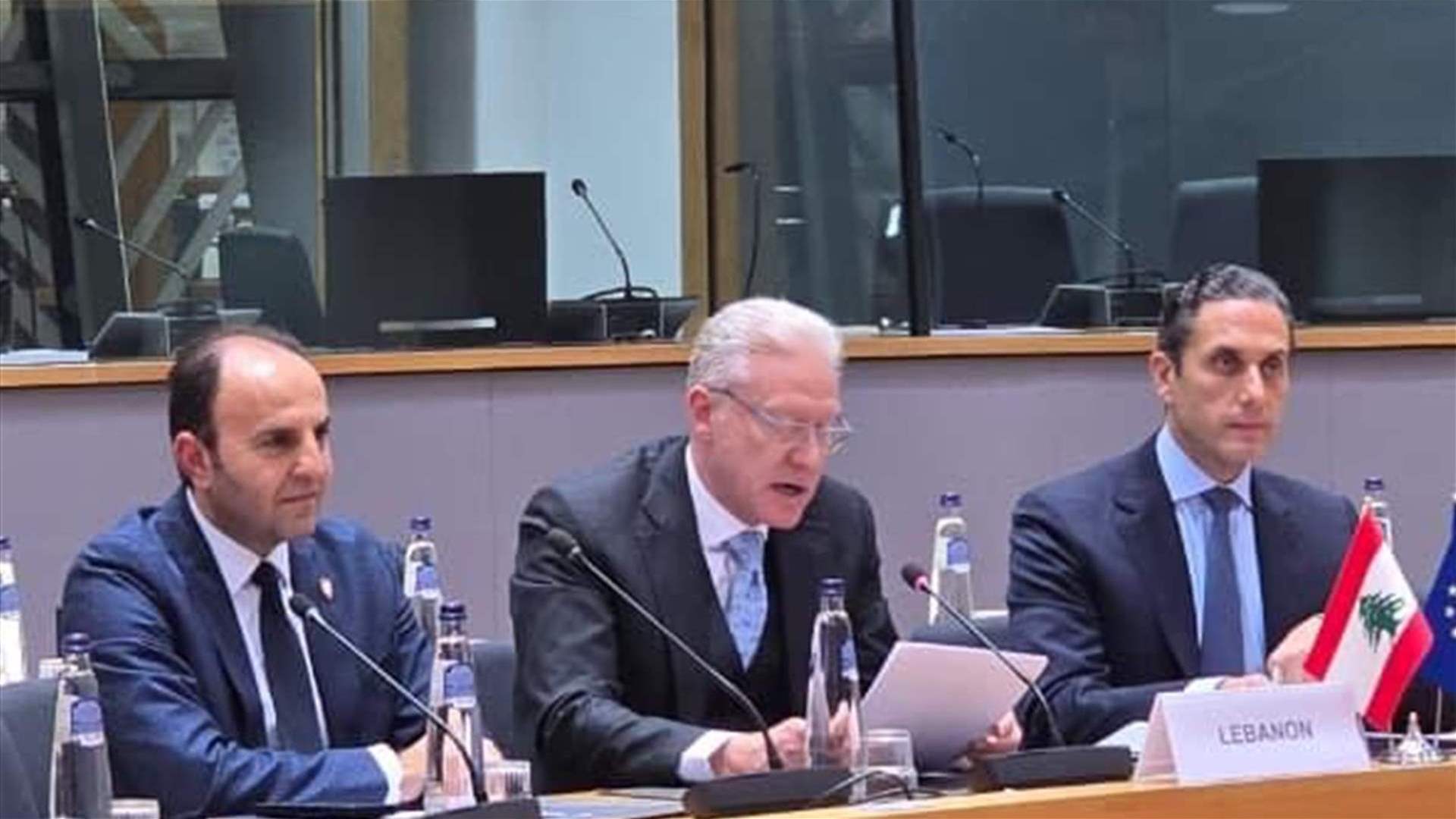 Lebanon, EU resume partnership talks after eight-year hiatus