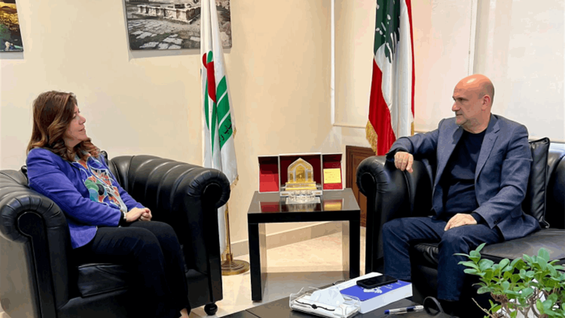 أبي رميا بحث مع بايراقداريان في موازنة وزارة الشباب والرياضة وسبل دعم القطاع الرياضي