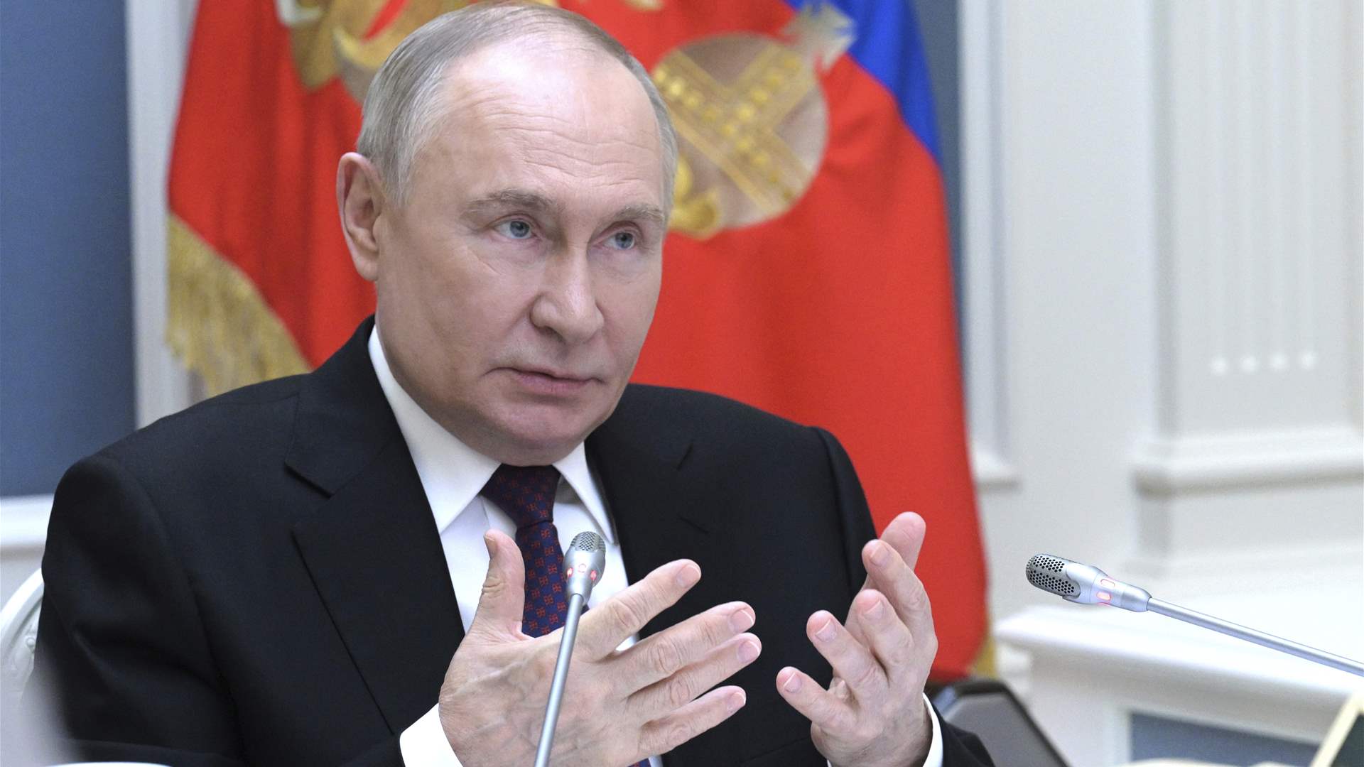 Putin says Western calls for preparation for war with Russia 'a lie'