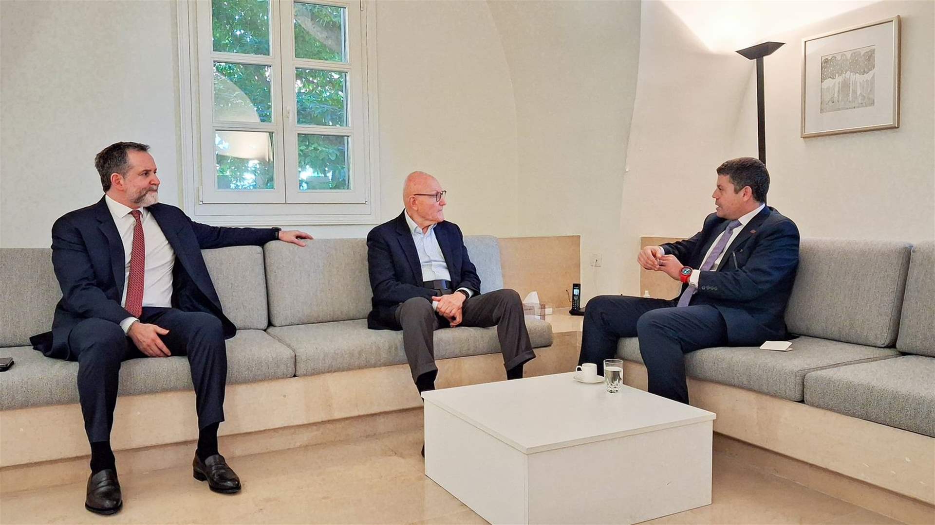 النفّي زار الرئيس تمام سلام 