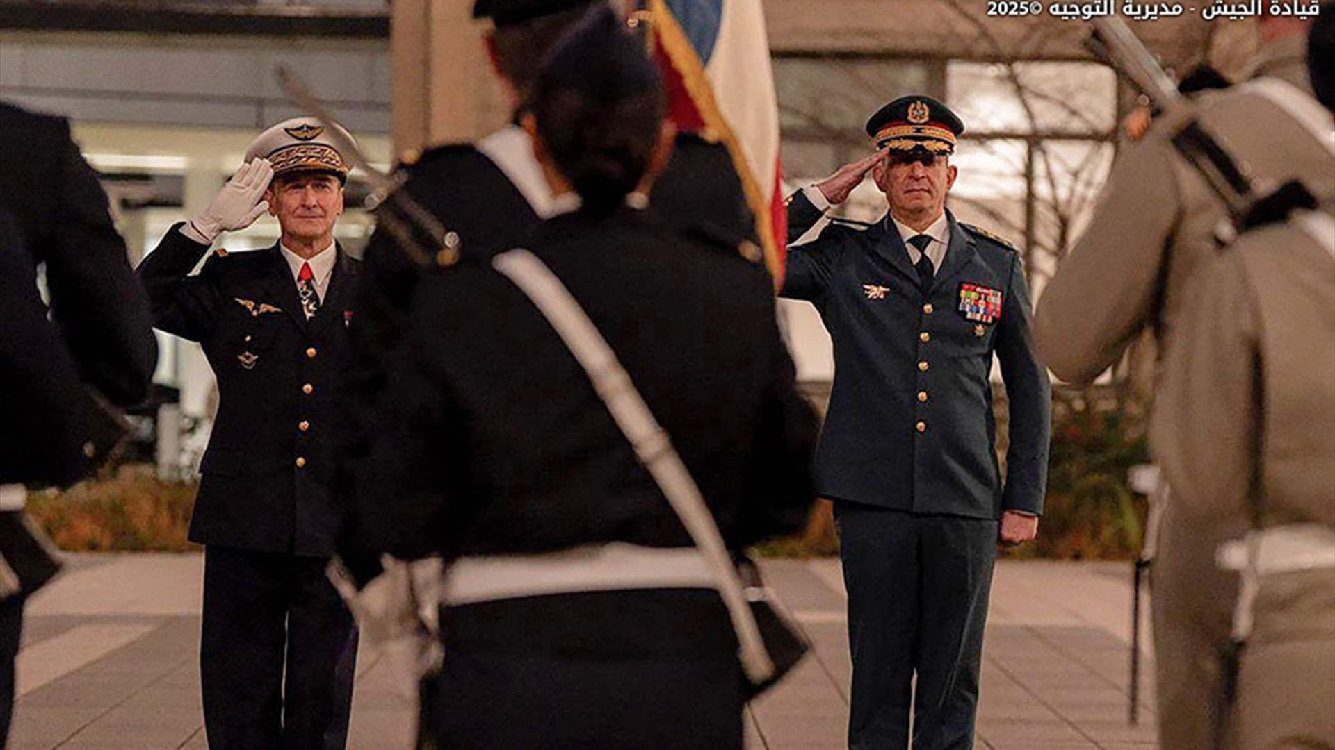 قائد الجيش في فرنسا: جهود كبيرة  لضمان أمن لبنان واستقراره