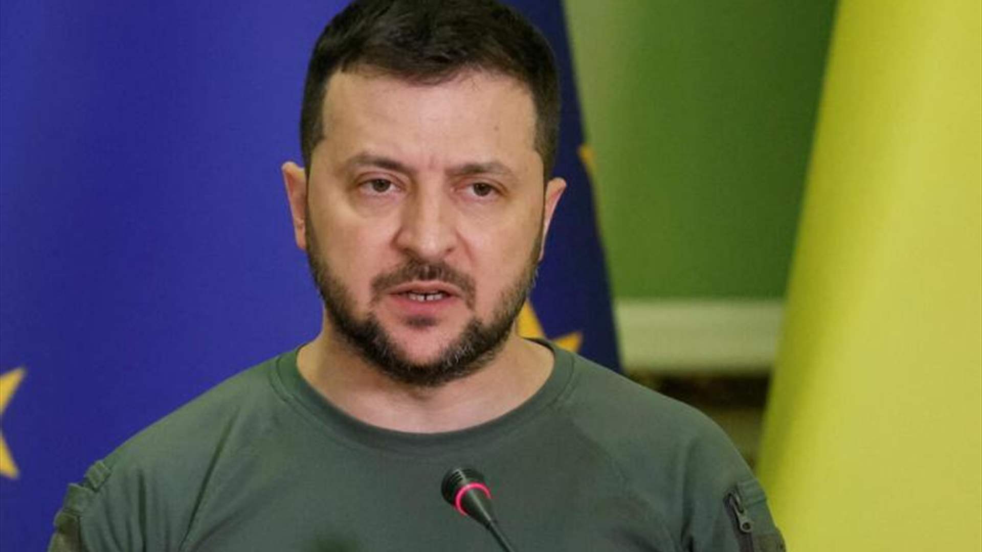 زيلينسكي يشكر قادة الاتحاد الأوروبي على موافقتهم على الدعم المالي لأوكرانيا