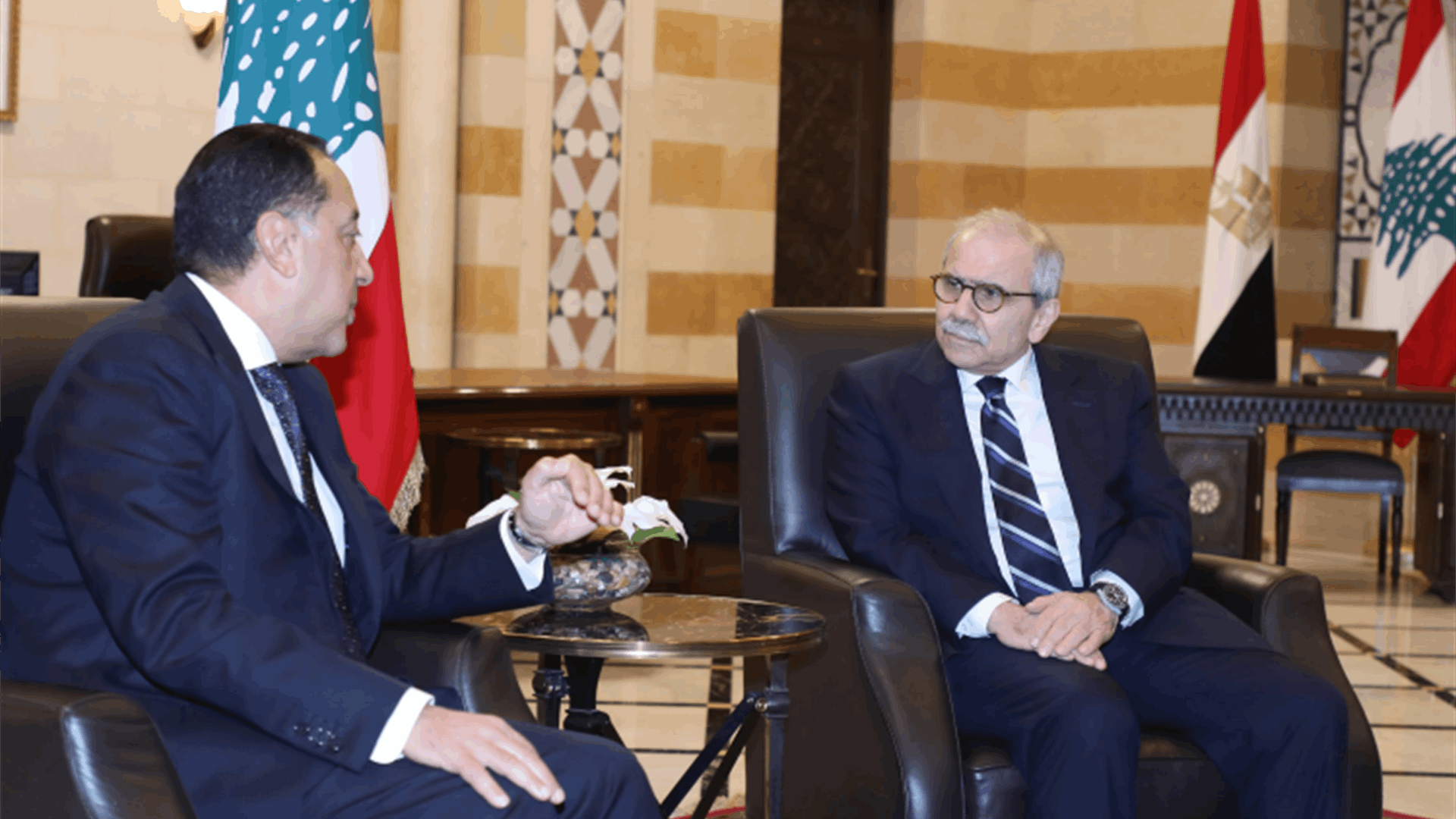 سلام بعد لقائه مدبولي: نثني على دور مصر في العمل على إنهاء الاحتلال الإسرائيلي في الجنوب