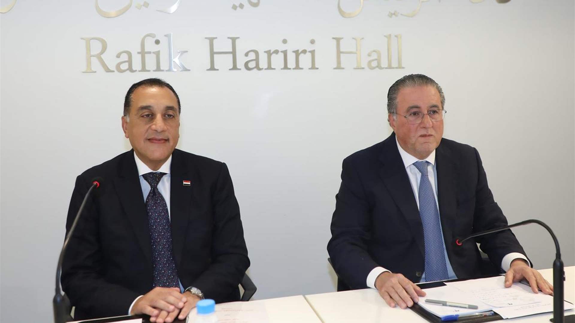 Egyptian PM meets Lebanese private sector at Beirut and Mount Lebanon Chamber