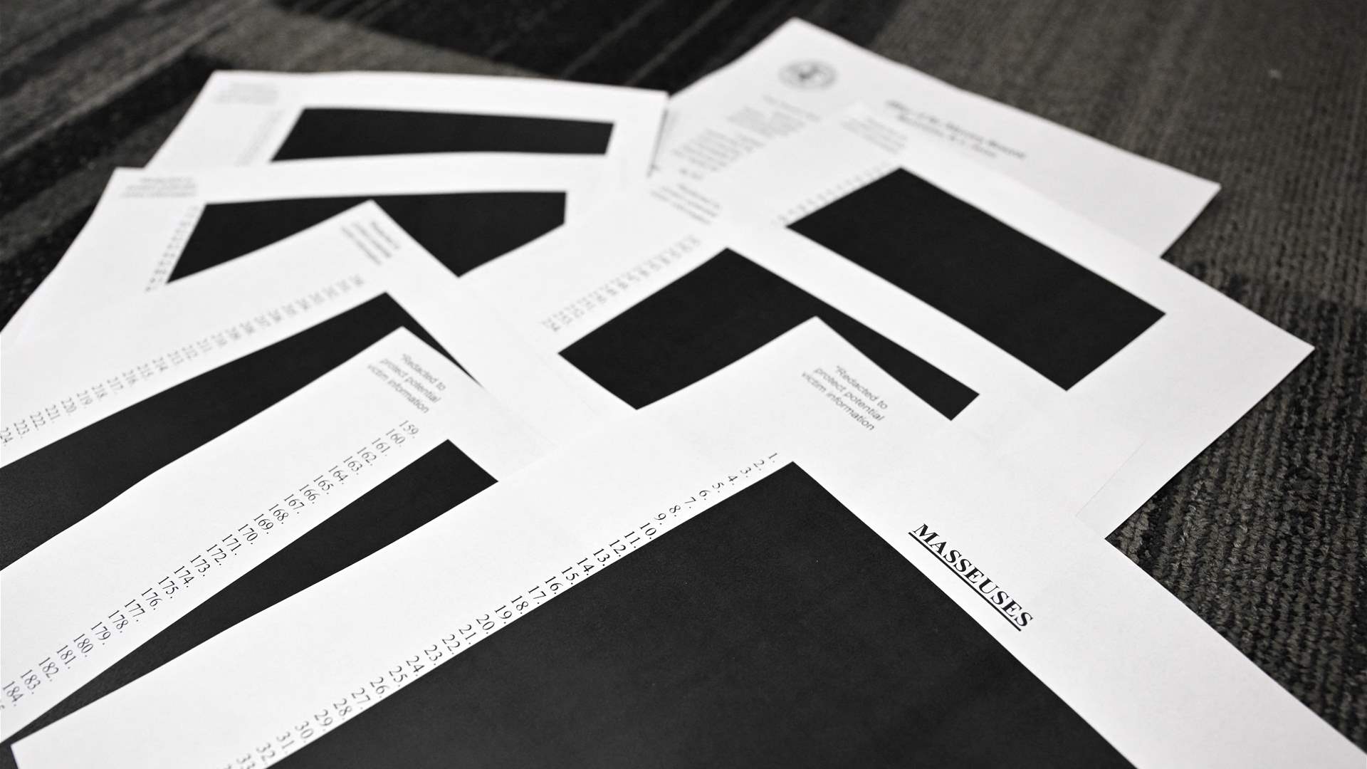 Trump administration begins release of Epstein files