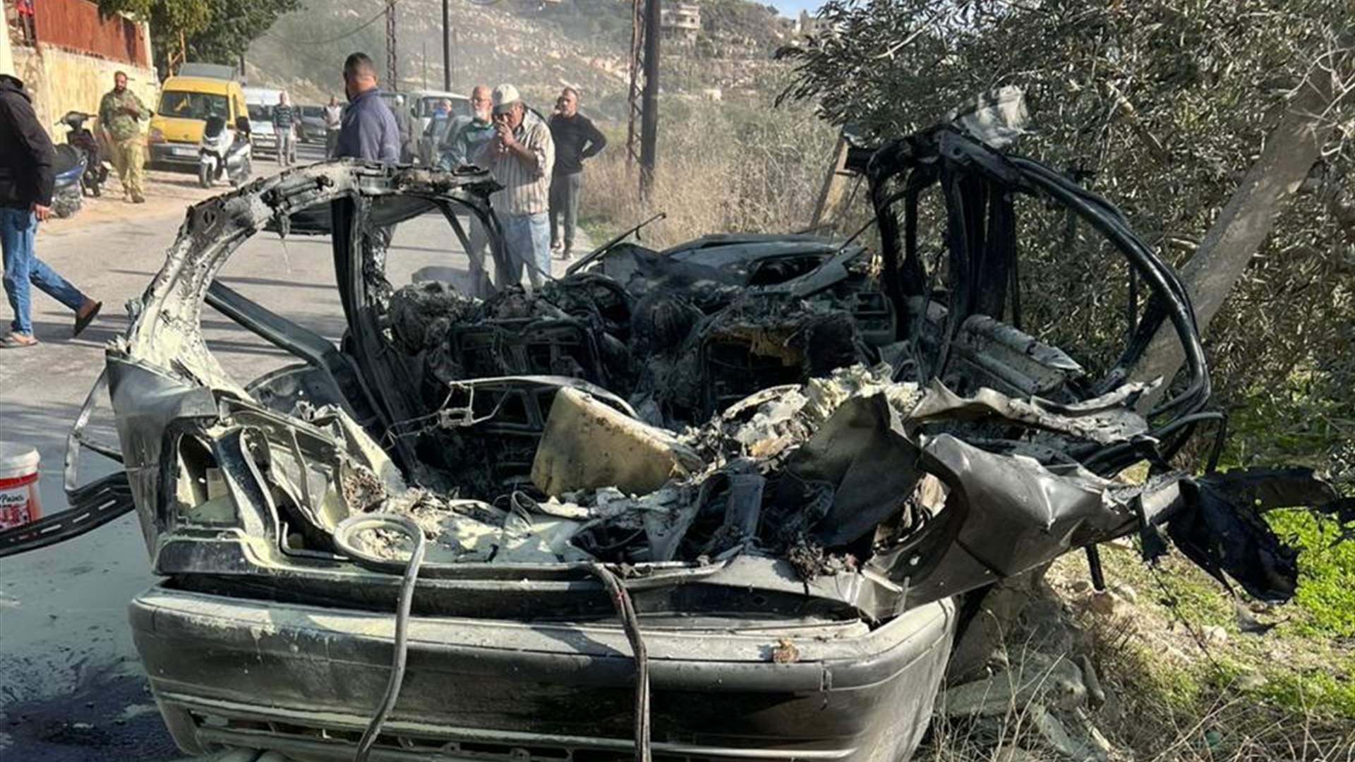 Israel strikes vehicle in Qnaitra in Sidon