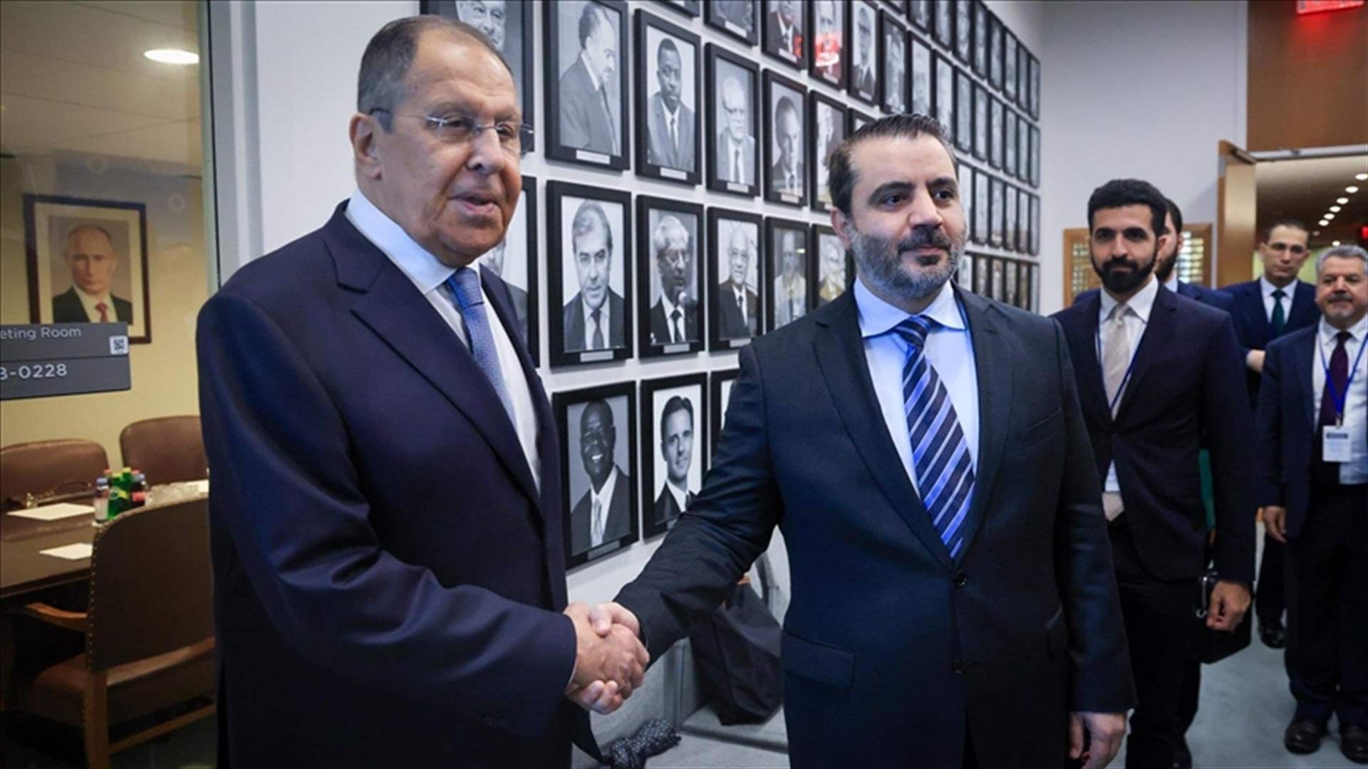 وزير الخارجية الروسي سيلتقي مع نظيره السوري الذي وصل إلى روسيا