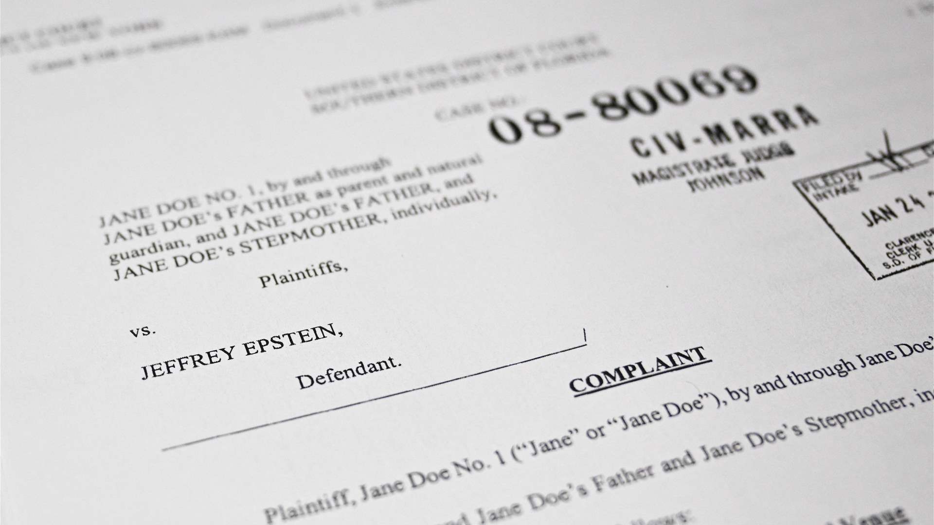وزارة العدل الأميركية: الوثائق الجديدة في قضية إبستين تتضمن مزاعم ضد ترامب "غير حقيقية ومبالغ فيها"