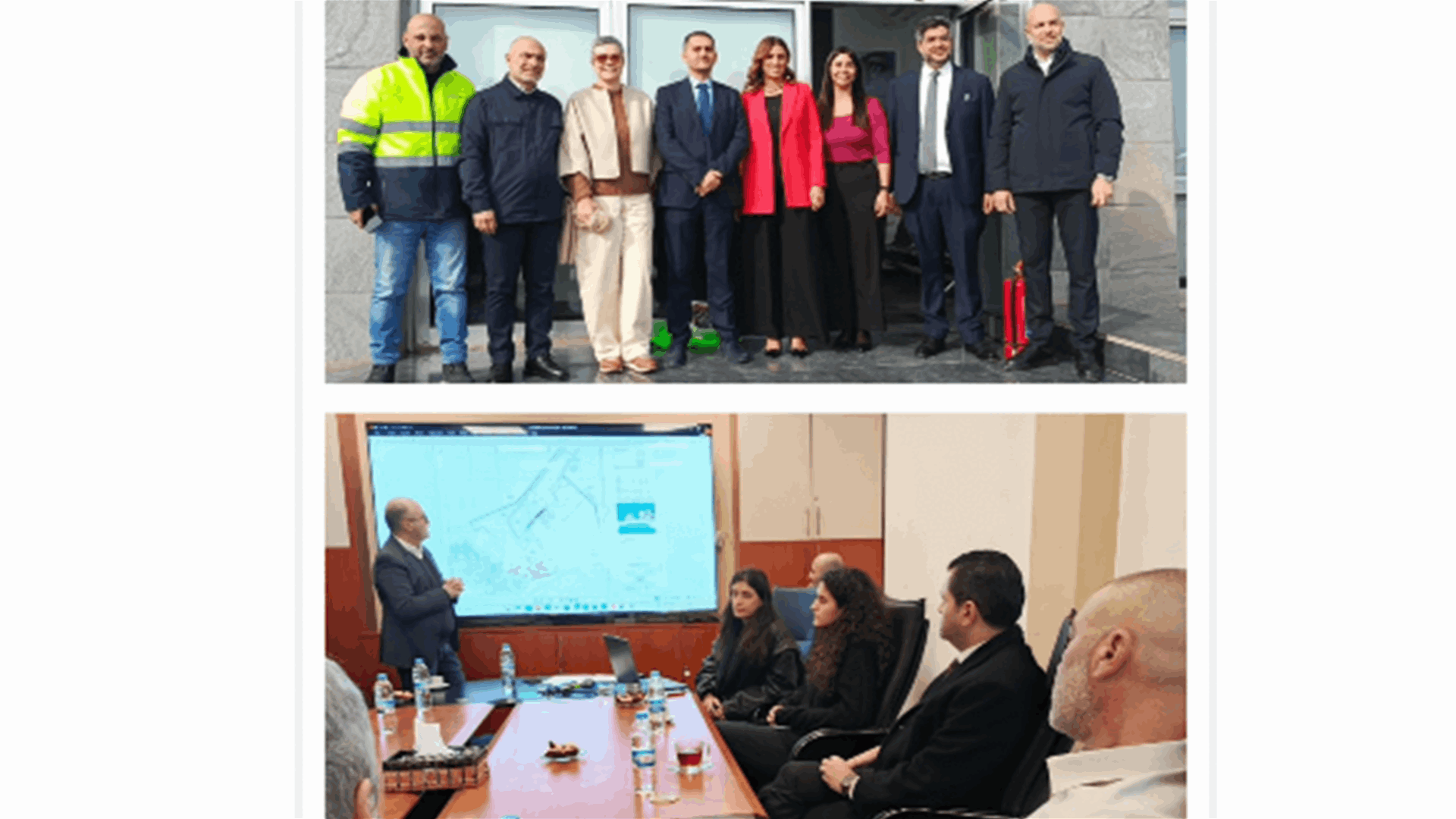 سفيرة الاتحاد الأوروبي زارت مرفأ طرابلس 