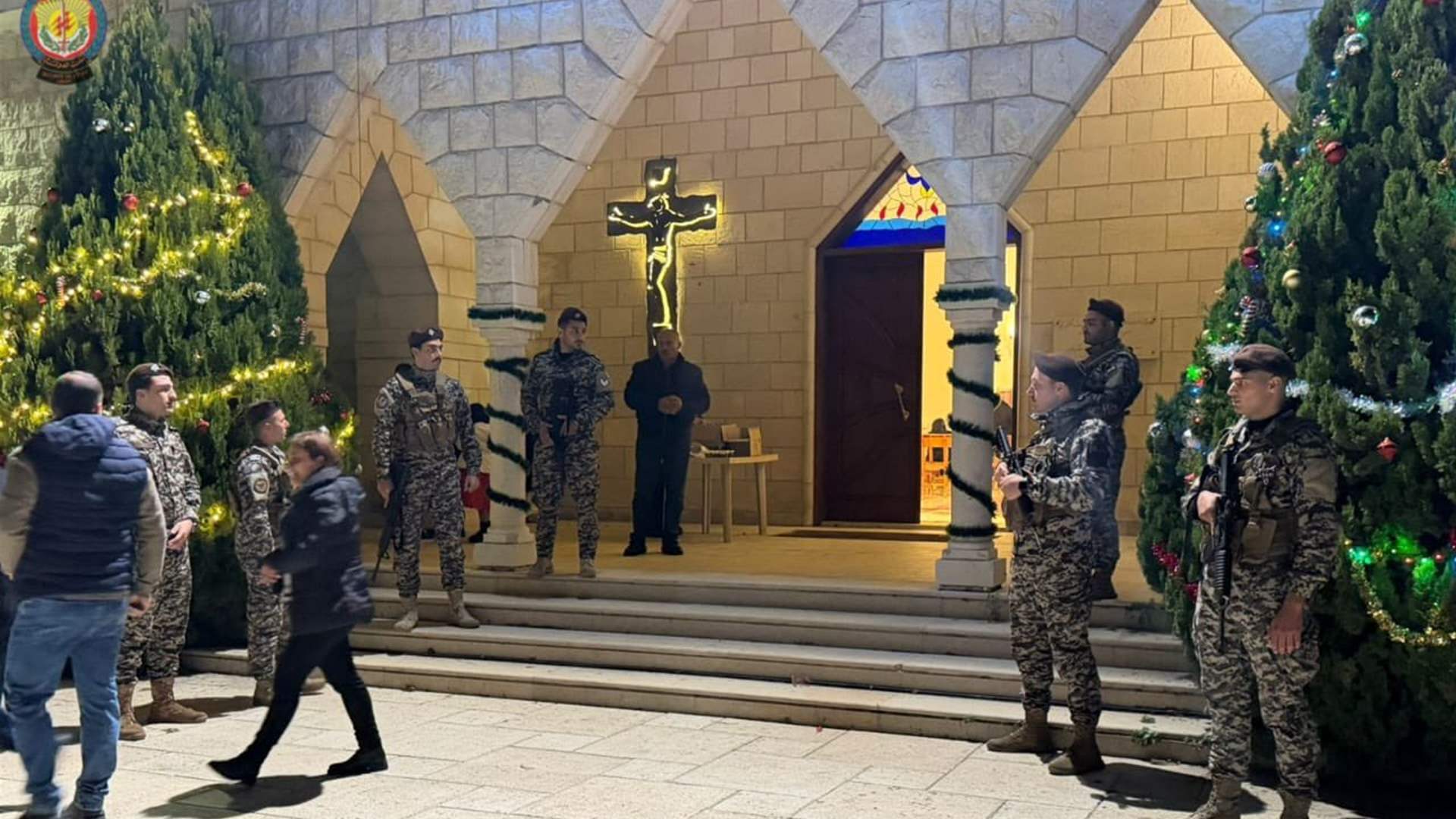 عناصر أمن الدولة عززت الإجراءات الأمنية خلال احتفالات عيد الميلاد