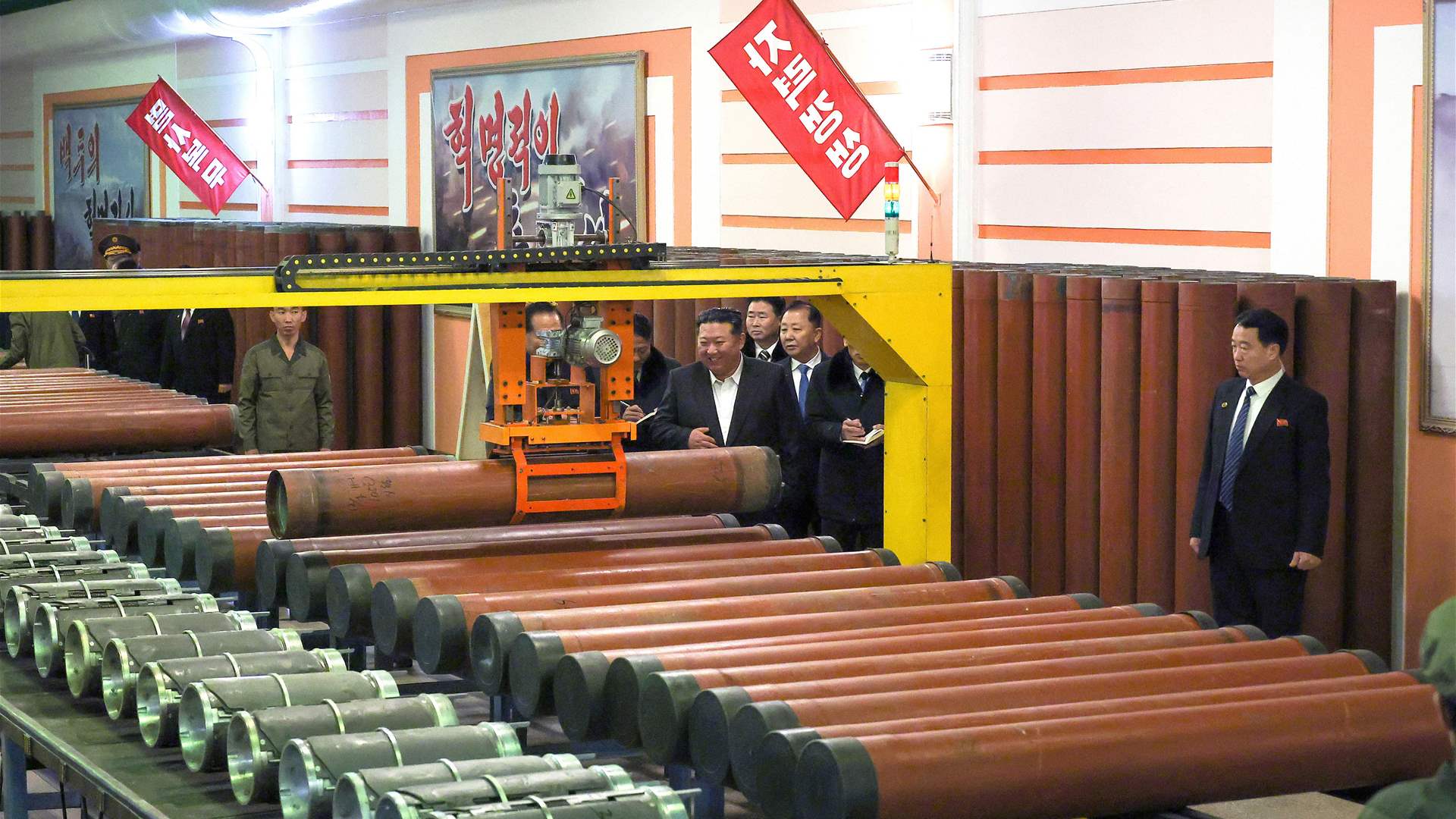 زعيم كوريا الشمالية يأمر بزيادة انتاج الصواريخ في عام 2026 