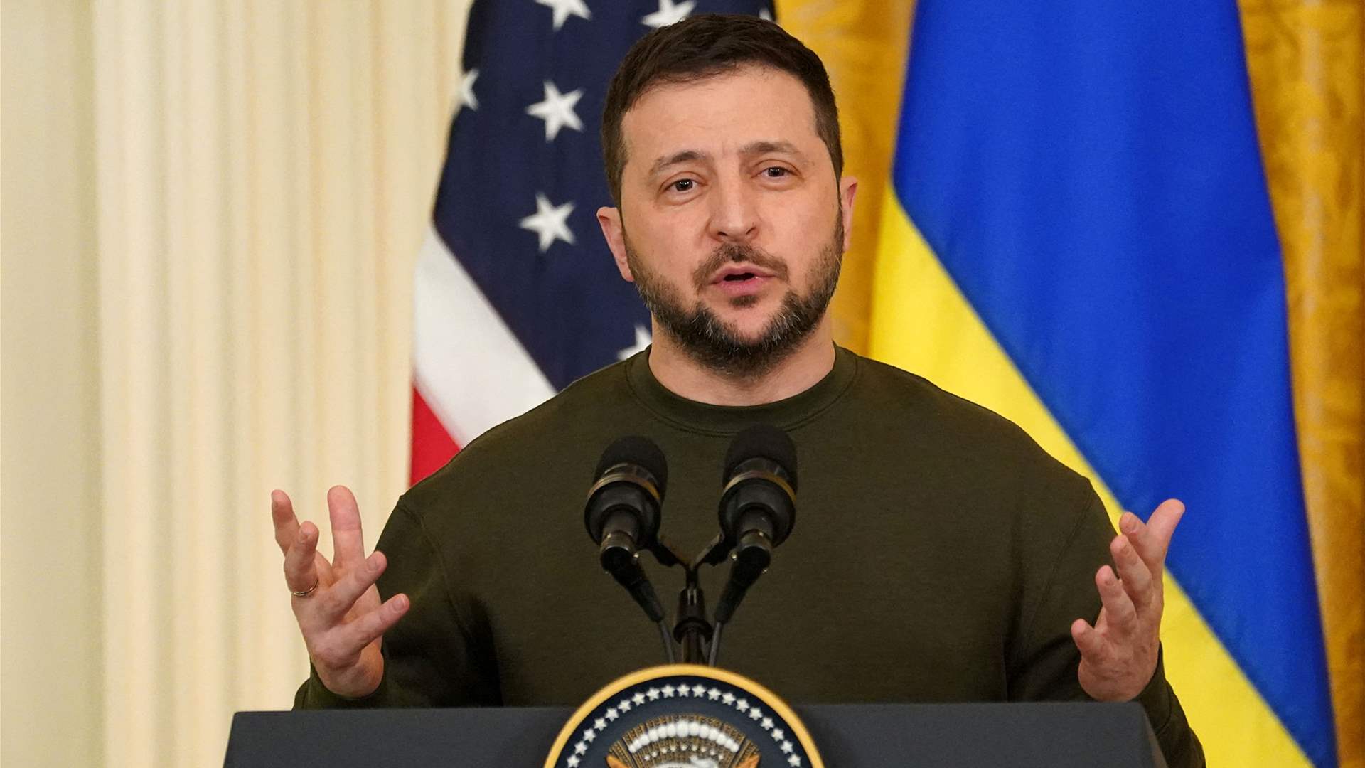 Zelensky says occupied nuclear plant and territories remain unresolved in war talks