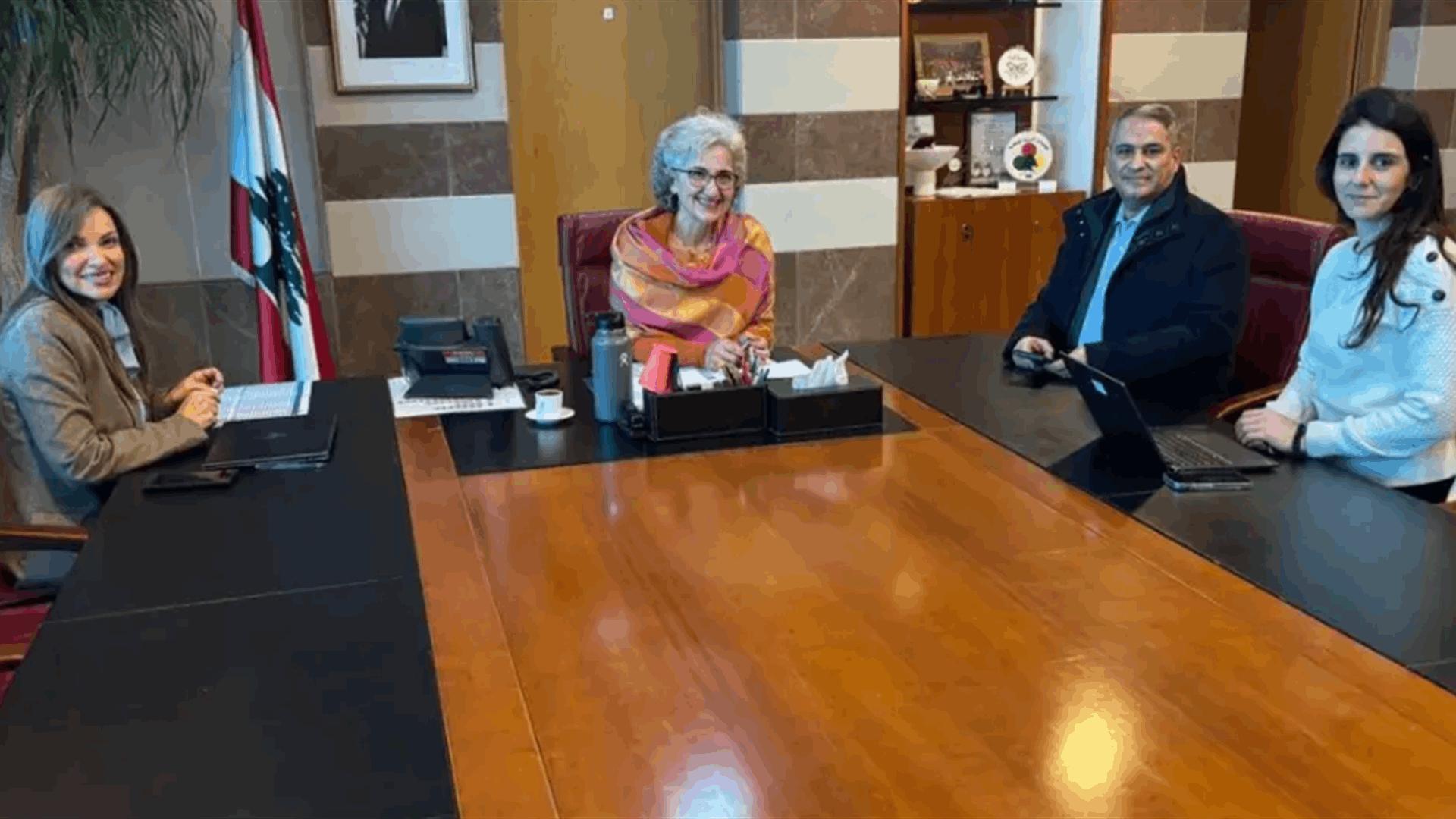 وزيرة التربية تابعت تمويل مشروع المساعدة الطارئة للبنان (LEAP) بهدف إعادة إعمار وترميم البنى التحتية المتضررة في الجنوب