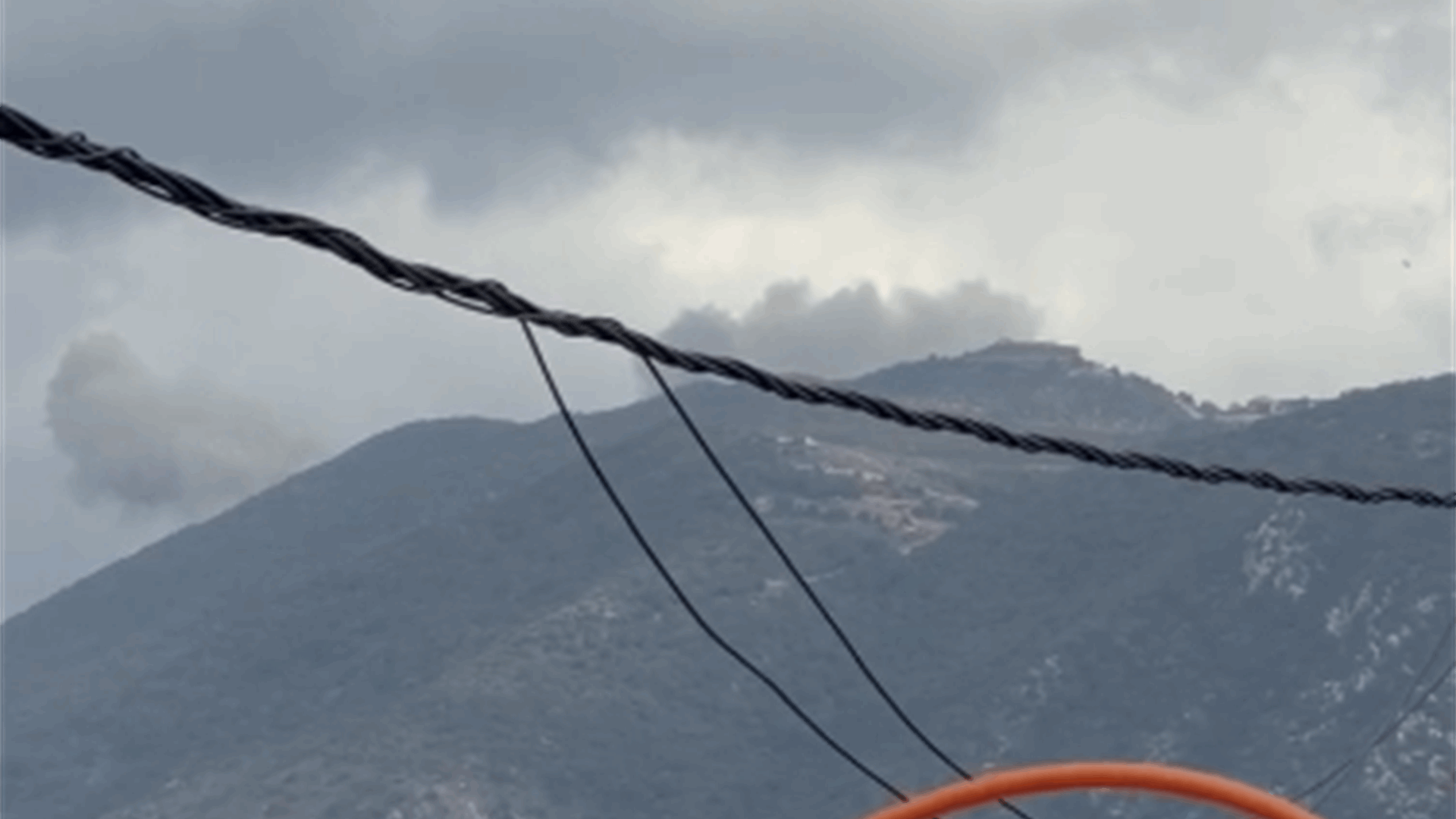 Israeli airstrikes target Jabal Al Rihane, South Lebanon