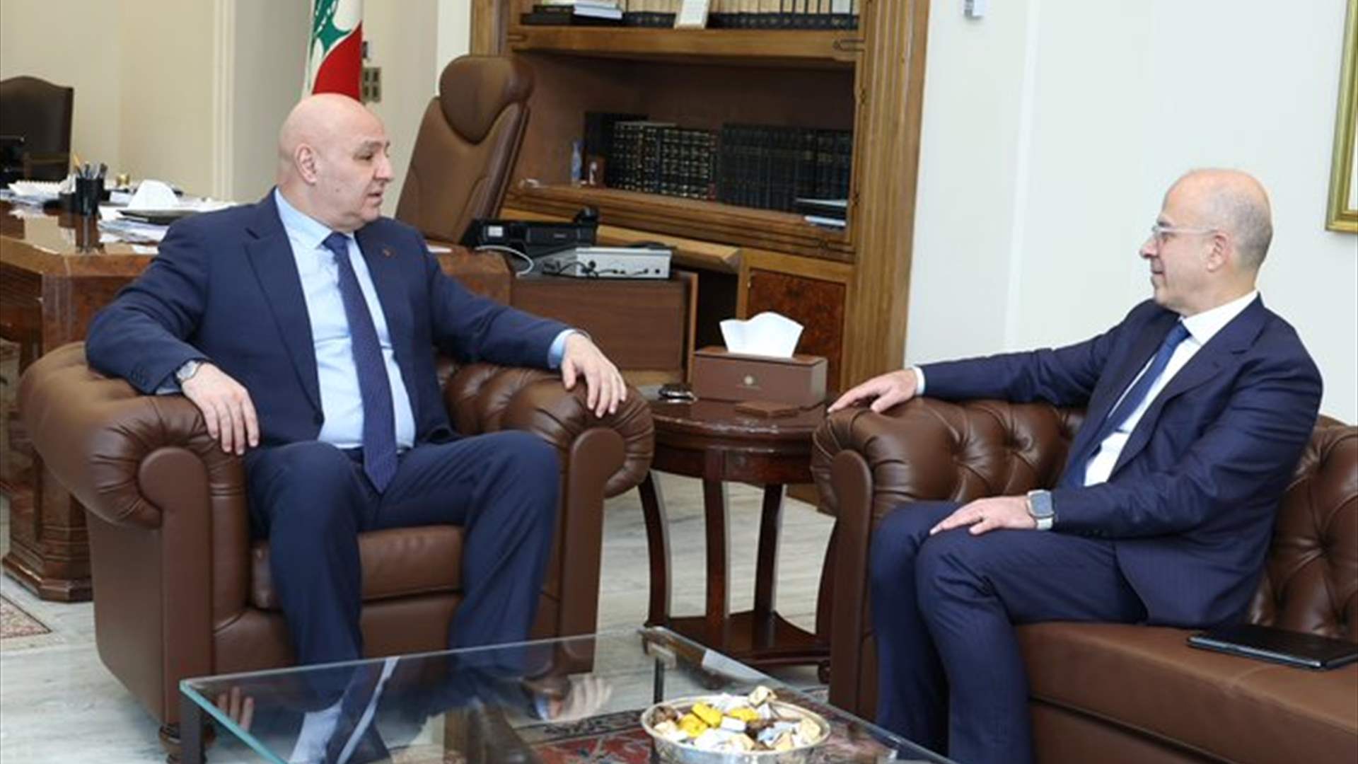 الرئيس عون أبرق الى نظيره السويسري معزيا بضحايا كرانس-مونتانا واطلع من مكي على انجازات وزارته وهنأ فرقة "مياس" على نجاحاتها