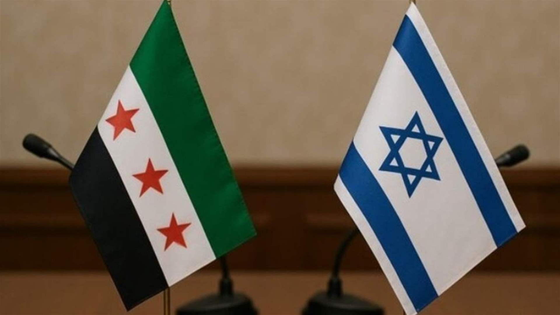 مفاوضات سورية-إسرائيلية في باريس بشأن اتفاقية أمنية جديدة