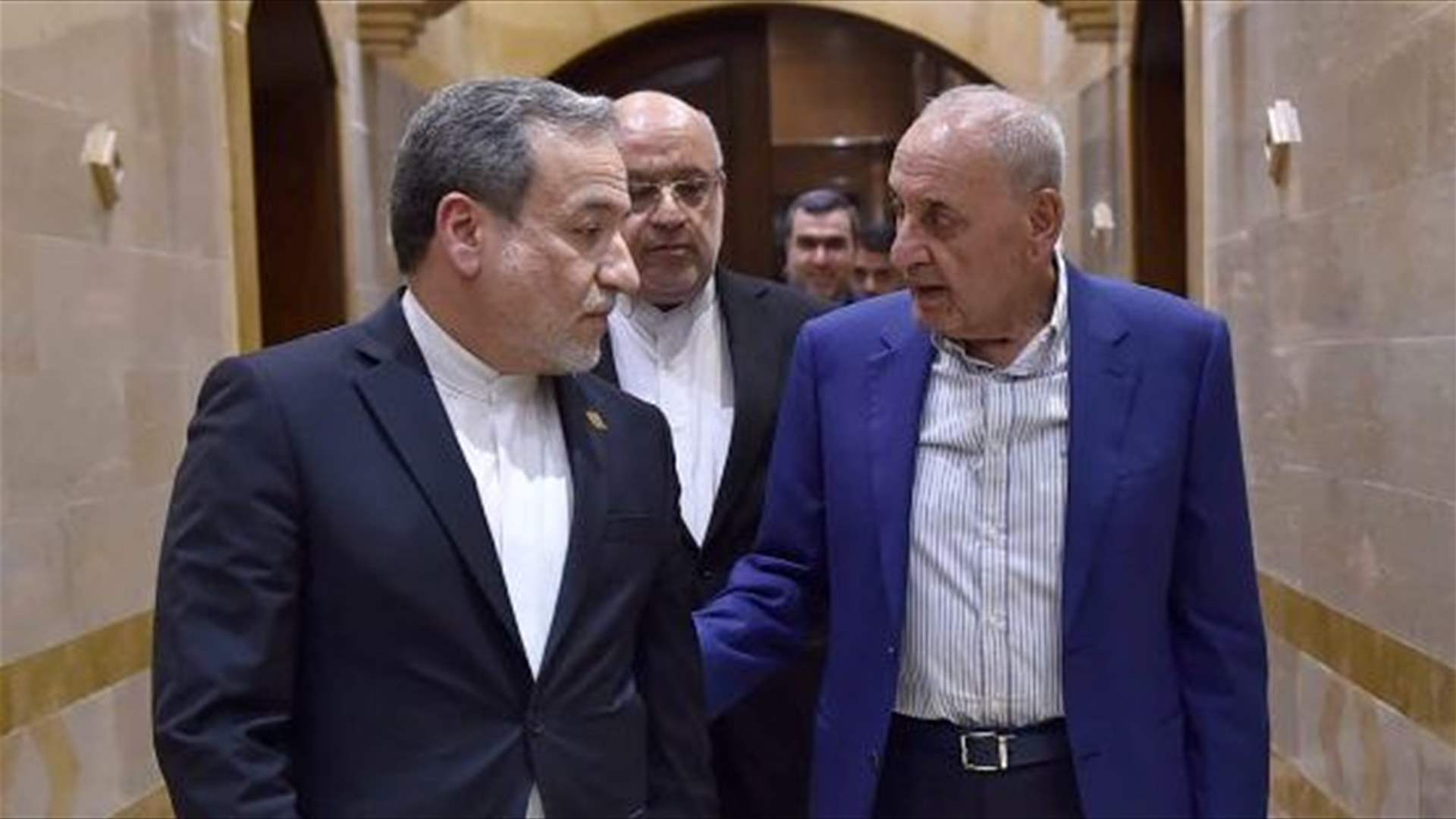 بري استقبل وزير الخارجية الايرانية ووزير الداخلية... الحجار: أكدت مرارا على كل التحضيرات التي نقوم بها لإجراء الانتخابات بمواعيدها