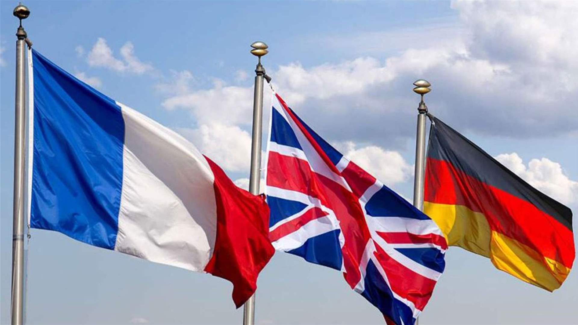 French, UK, German leaders condemn 'killing of protestors' in Iran