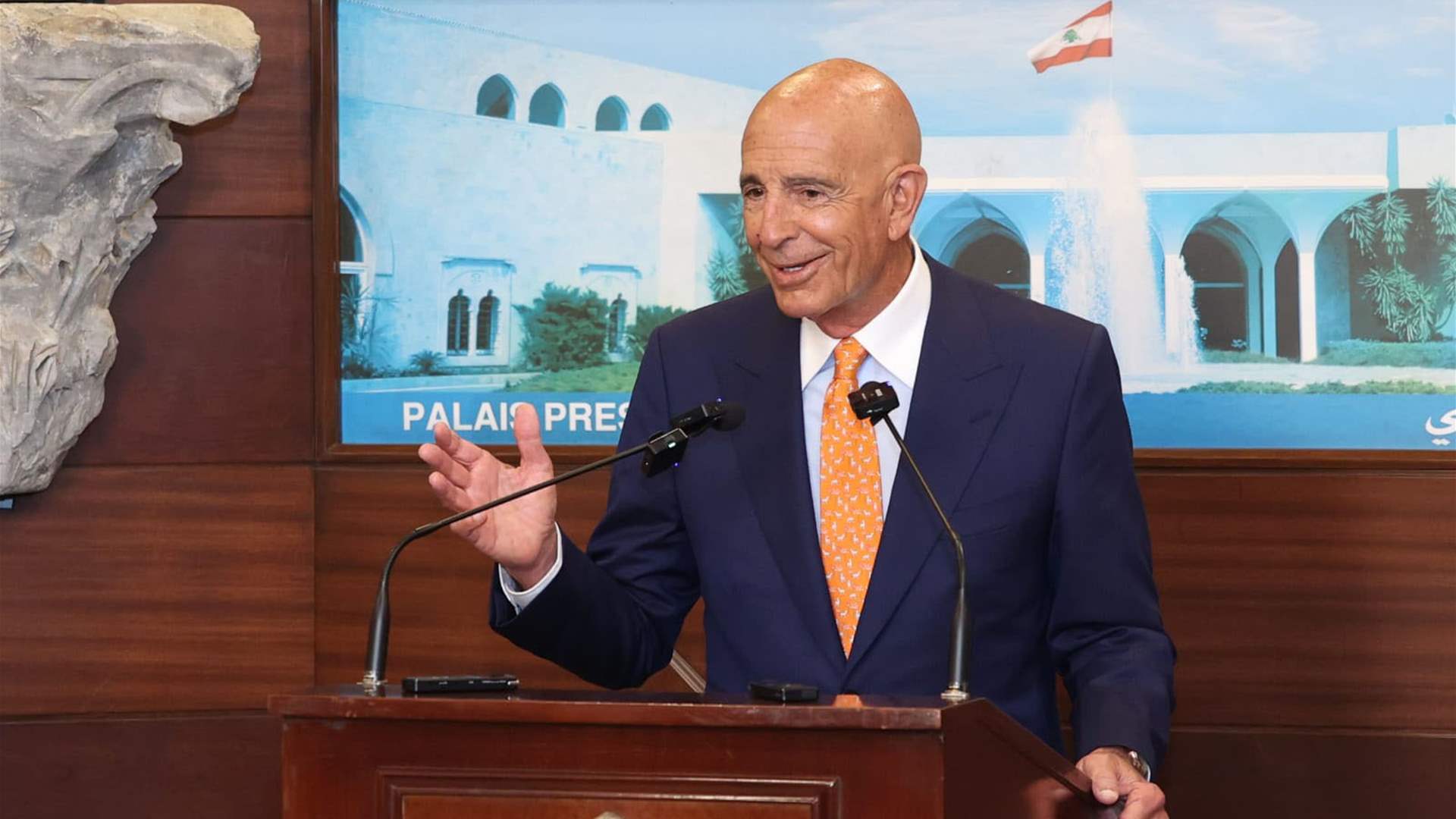 الموفد الأميركي باراك يدعو دمشق إلى التحاور مع الأكراد إثر لقائه الشرع