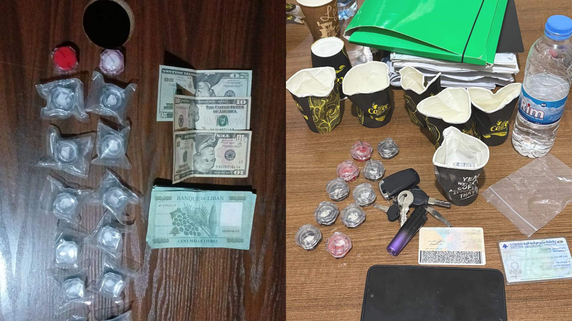 يروّجان المخدّرات في غزير ومفرزة استقصاء جبل لبنان توقفهما وتضبط كميّة منها