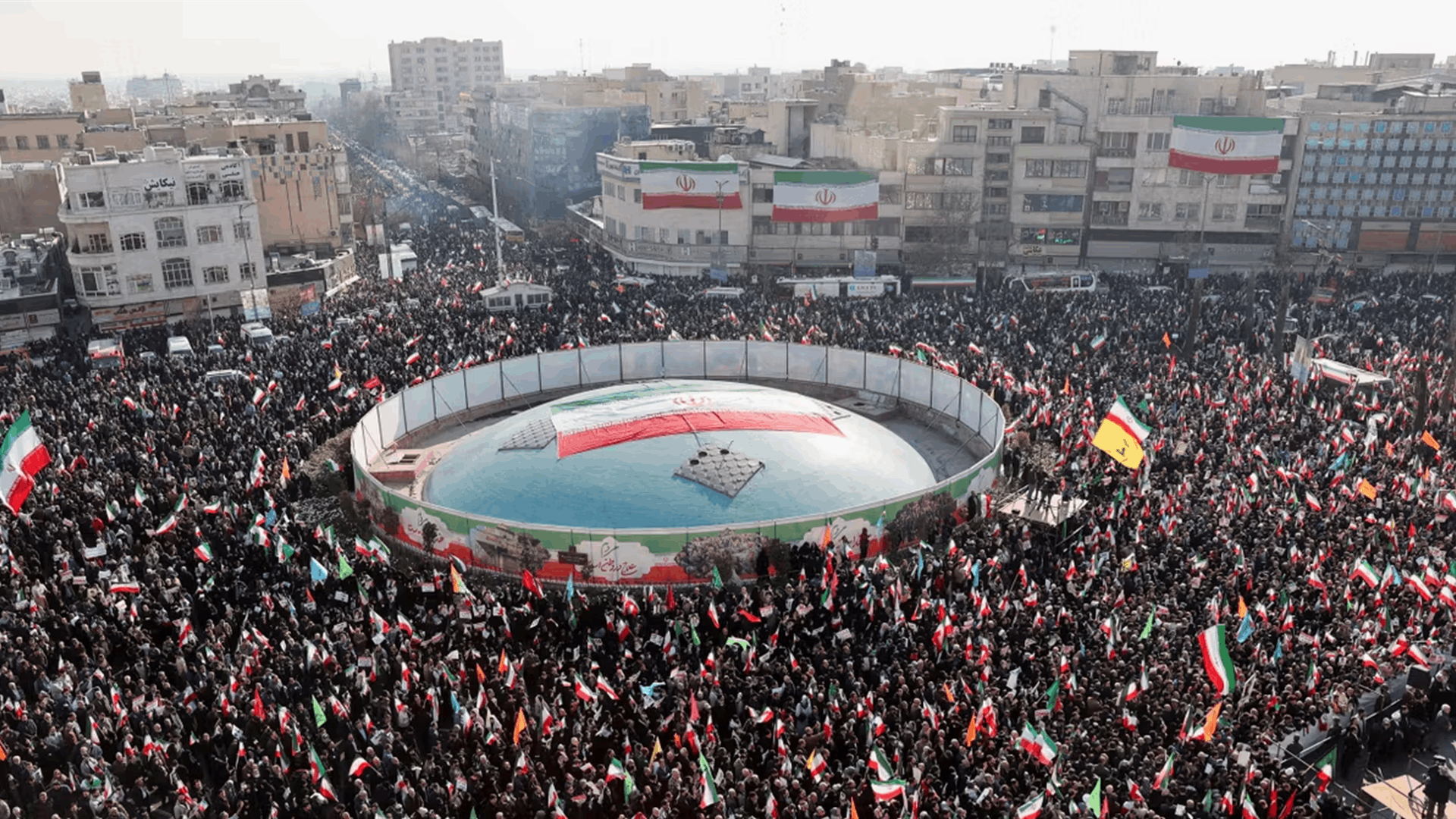 Mass rally in Tehran for funerals of security force personnel killed in protests: State TV