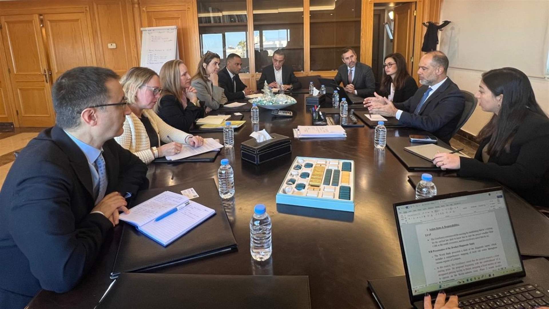 World Bank, Lebanon's Public Works Minister discuss infrastructure projects 