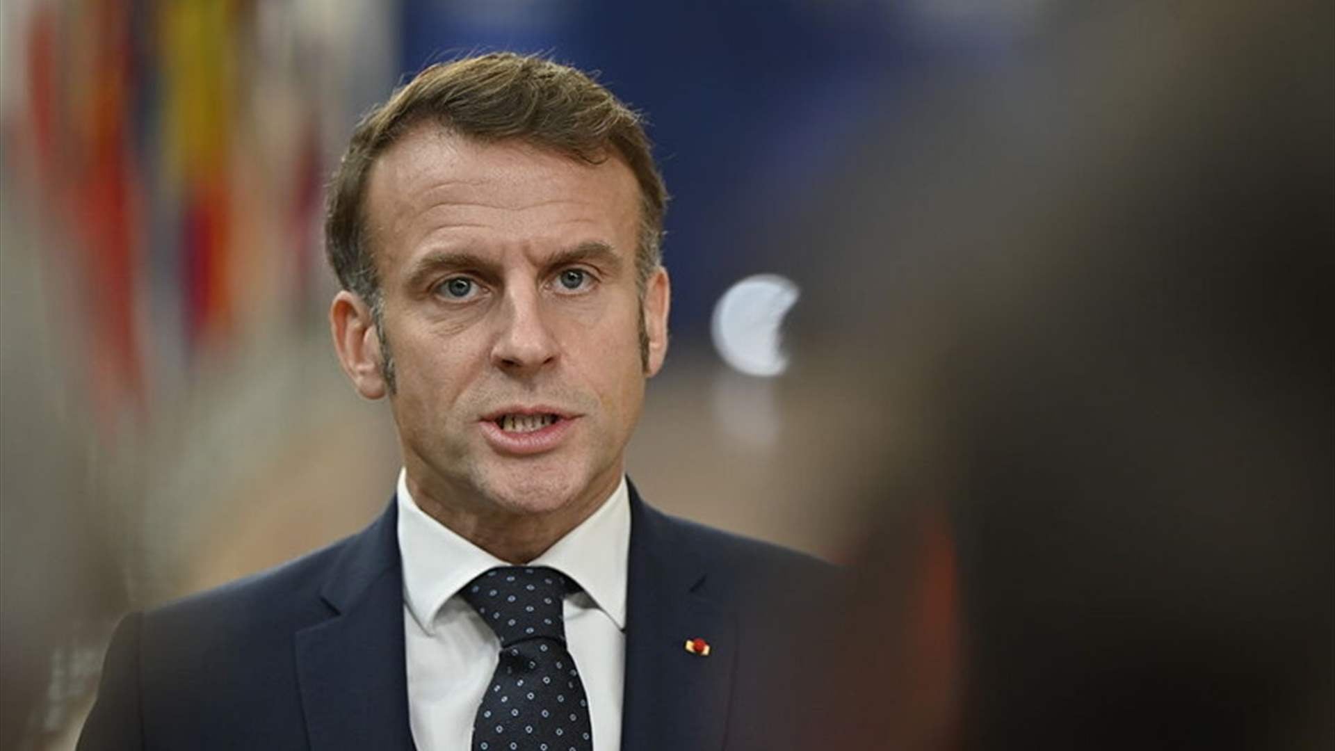 ماكرون: قلقون بشأن هجوم الحكومة السورية على قوات يقودها الأكراد