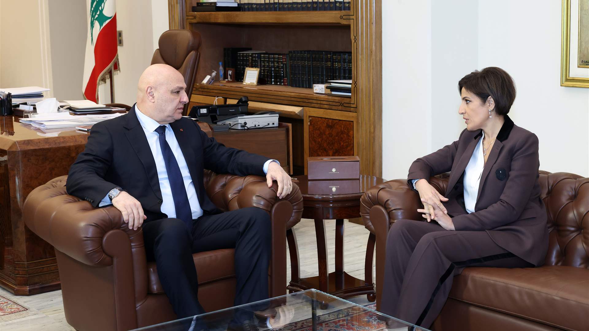 تمارا الزين أطلعت الرئيس عون على الإصلاحات التي أُنجزت في وزارة البيئة