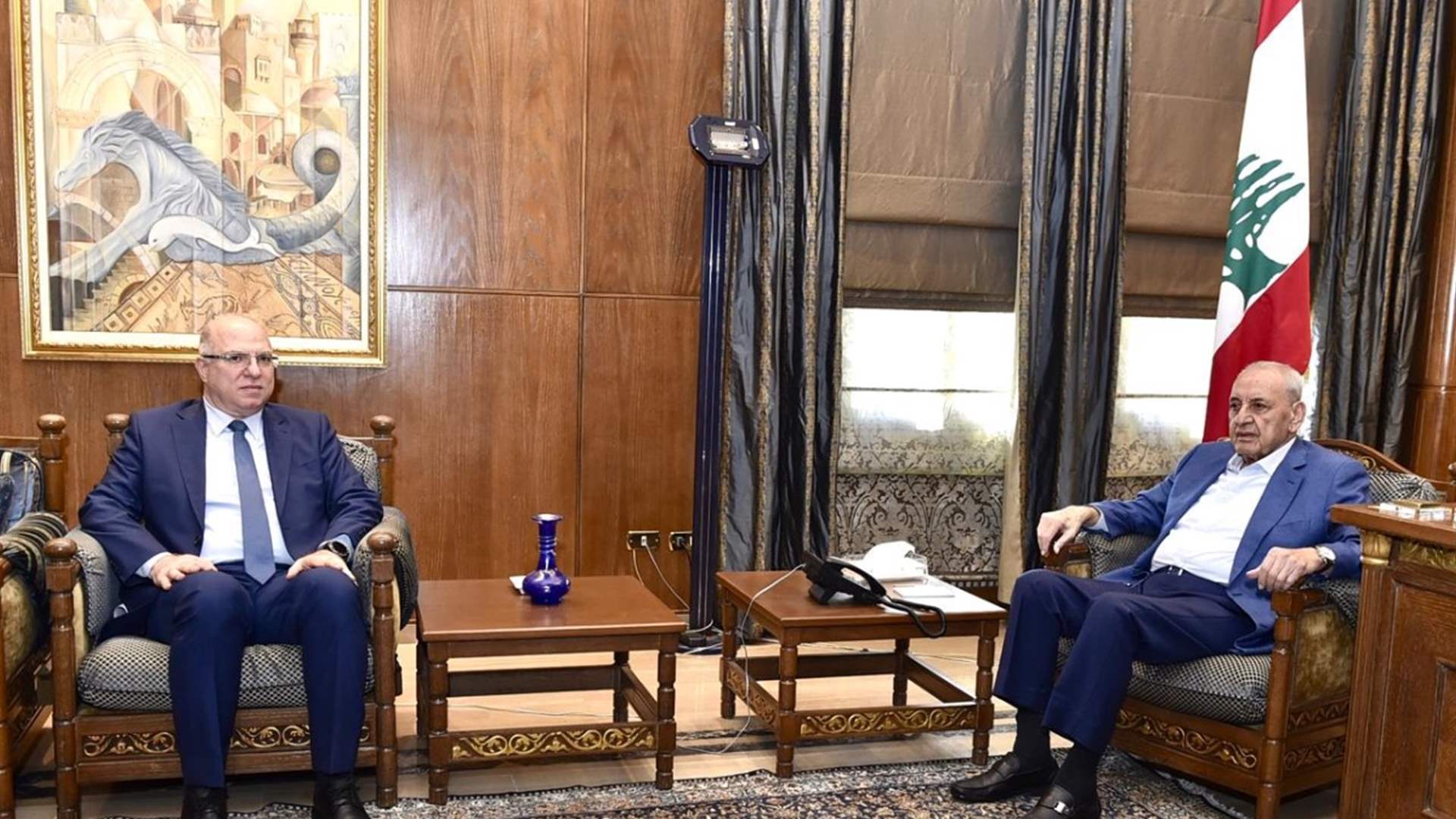 سلسلة لقاءات في عين التينة... طرابلسي: بري حريص على إجراء الانتخابات النيابية