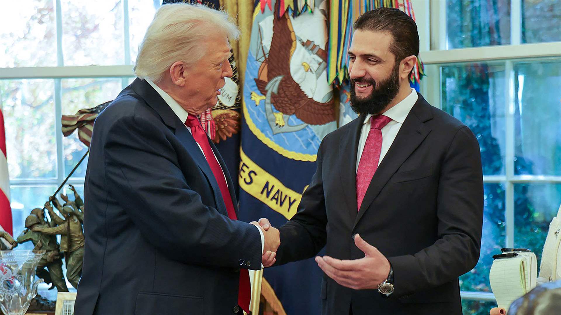 Sharaa, Trump discussed guaranteeing Kurdish rights in phone call: Syria presidency