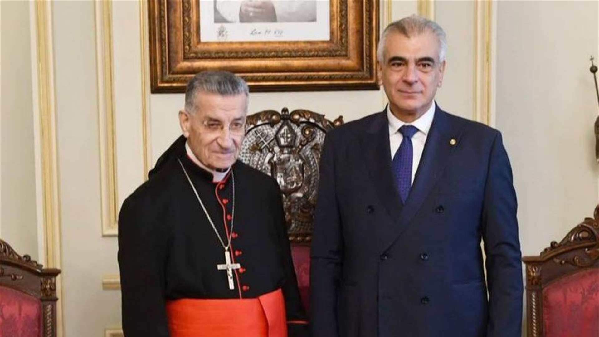 الصايغ من بكركي: لم نقبل مرة أن يتم التأجيل أو التلاعب في الاستحقاق الانتخابي